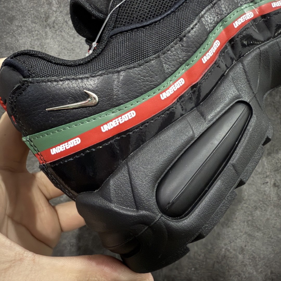 图片[3]-【KZ纯原】UNDEFEATED x Nike Air Max 95 OG Big Bubble 黑色 货号：IB4453-001 外贸顶级专供 区别先行版 全部配色原鞋原尺码开发生产 极致还原 全部原厂材料一比一打造 一眼ZP既视感 欢迎对比市场版本 尺码：40 40.5 41 42 42.5 43 44 44.5 45 46 46.5 47.5 48 48.5-选品中心