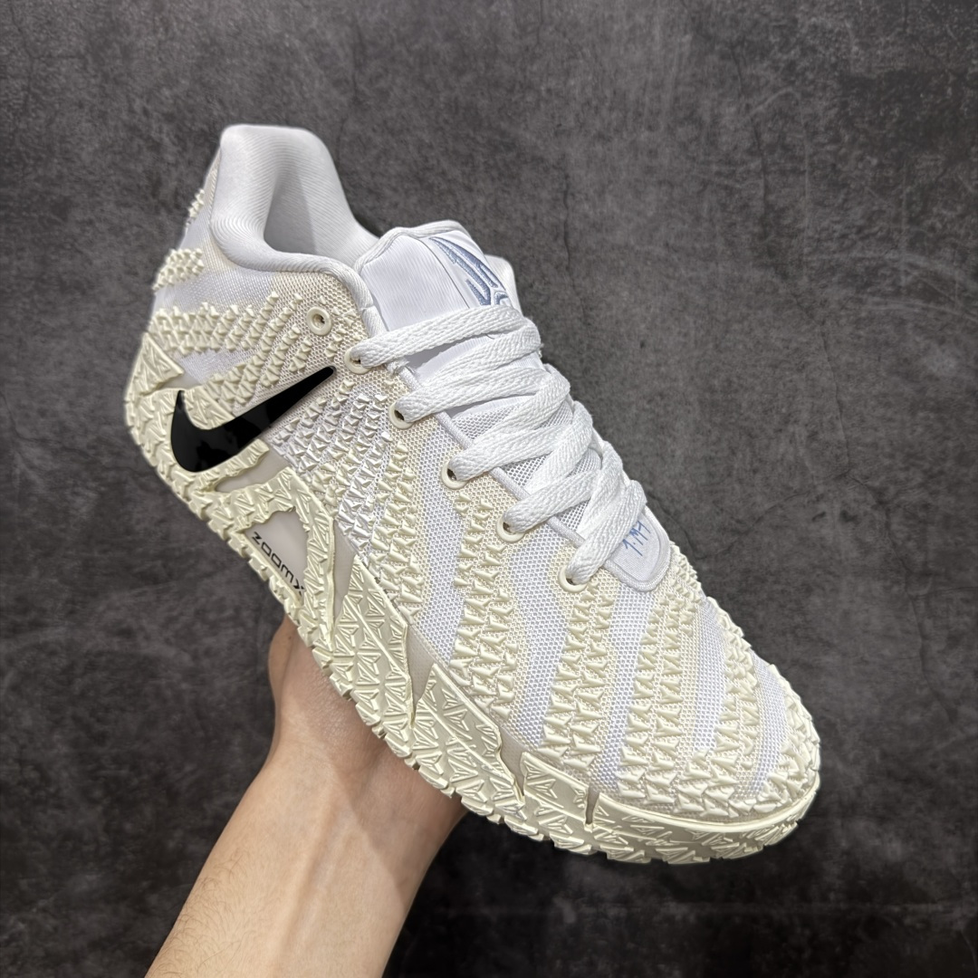 图片[3]-【纯原实战版】NK JA3 EP 莫兰特三代 实战低帮篮球鞋 HF2794-101 超高品质做工 细节到位 内置前后双气垫 材料足 不偷工减料 鞋头和鞋舌采用透气运动网布制成 采用更为挺拔的鞋口设计 为脚踝带来更佳的包裹与支撑感 侧面独特波纹纹理细节 打破了单调 赋予鞋子灵动与活力的视觉体验 中底部分巧妙借鉴了科比 5 的经典元素 尺码：39 40 40.5 41 42 42.5 43 44 45 46-选品中心