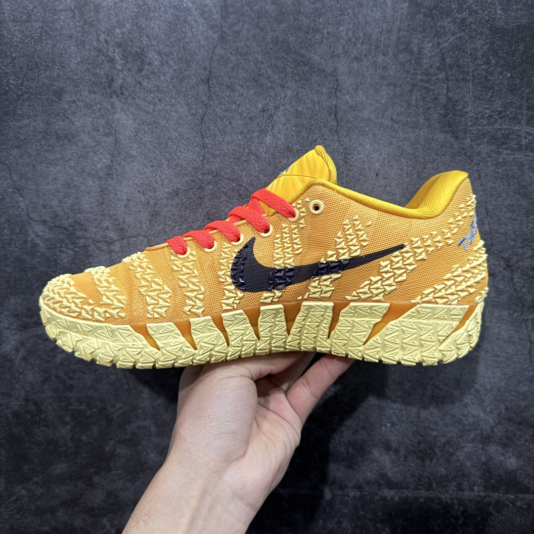 图片[2]-【纯原实战版】NK JA3 EP 莫兰特三代 实战低帮篮球鞋 HF2794-700 超高品质做工 细节到位 内置前后双气垫 材料足 不偷工减料 鞋头和鞋舌采用透气运动网布制成 采用更为挺拔的鞋口设计 为脚踝带来更佳的包裹与支撑感 侧面独特波纹纹理细节 打破了单调 赋予鞋子灵动与活力的视觉体验 中底部分巧妙借鉴了科比 5 的经典元素 尺码：39 40 40.5 41 42 42.5 43 44 45 46-选品中心