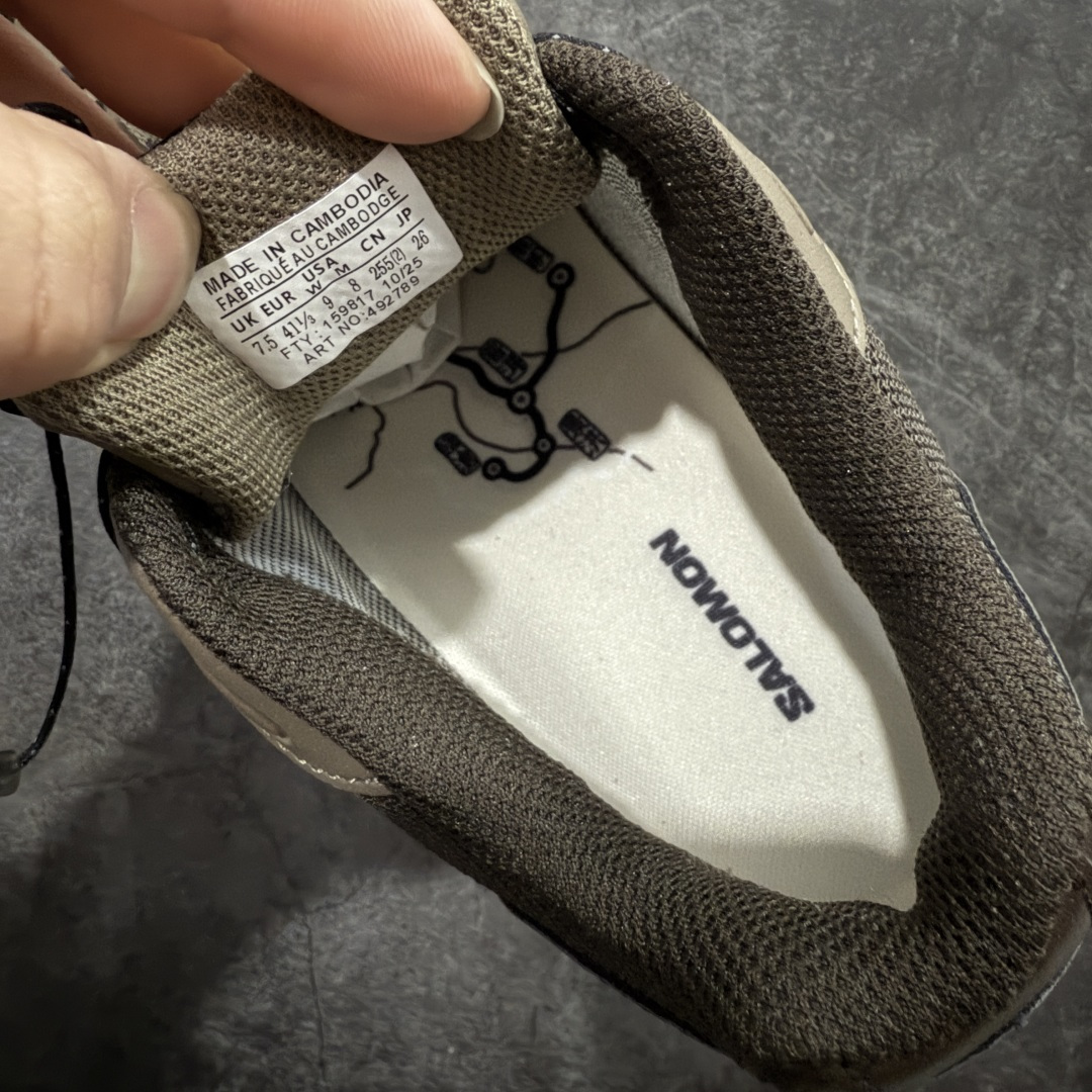 图片[7]-【巅峰版】Salomon XT-QUEST ADV 萨洛蒙情侣款户外机能鞋 马年限定 茶马古道 492789 全新工厂出品 升级品质 全鞋改进为原厂一致材料打造 全新修长鞋型 版型正 全新玻璃冲刀 清洁度提升 中底带数字钢印 网面与鞋头材料校对一致无色差 鞋盒同步原版牛皮纸鞋盒 鞋头处添加☯️太极标 细节多次修改校正 坚持同步原版无差别 终端优势供应 尺码：36 36.5 37.5 38 38.5 39 40 40.5 41 42 42.5 43 44 44.5 45-选品中心