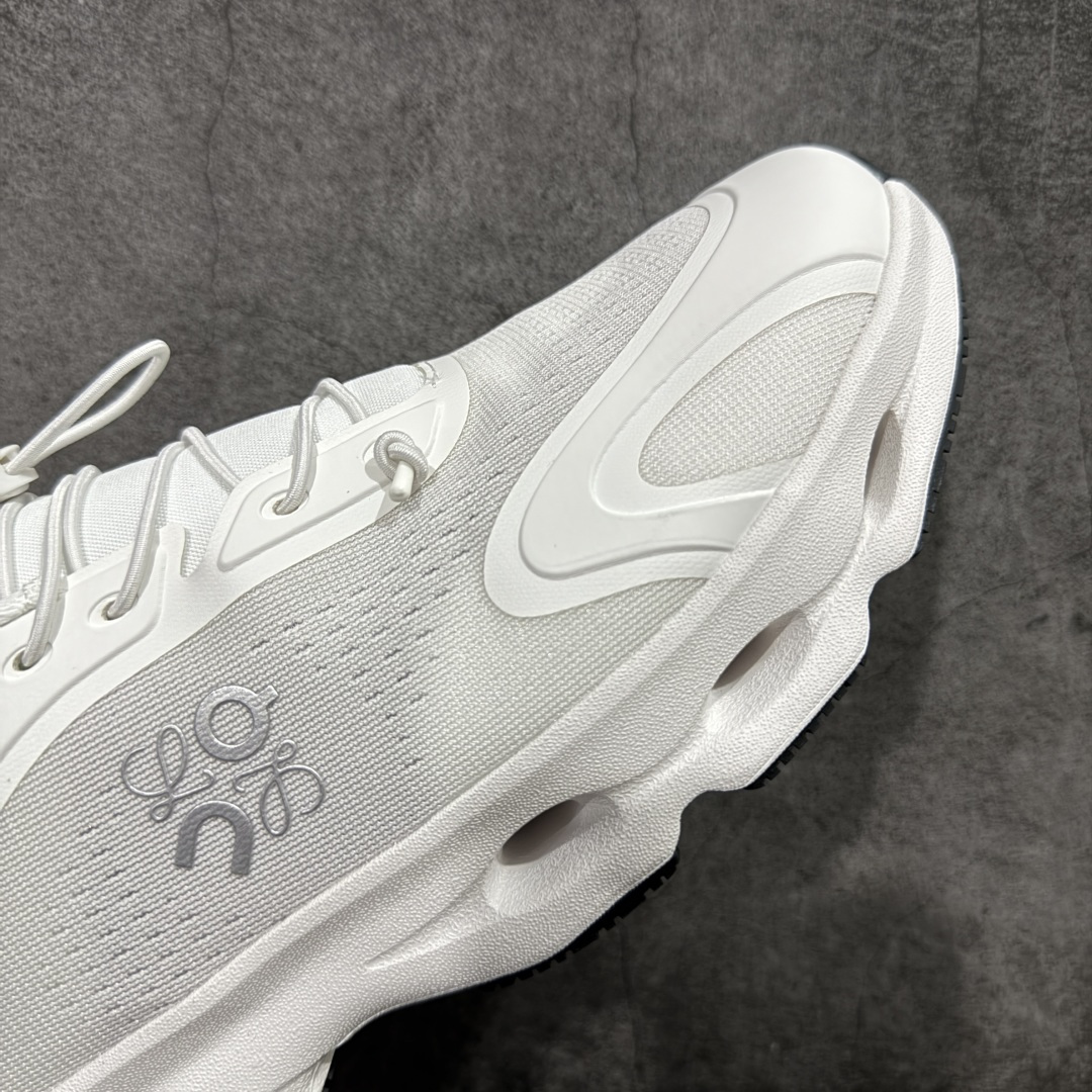 图片[6]-【莞产顶级】LOEWE罗意威 x ON昂跑 联名款 Cloudsolo系列 •原鞋一致橡胶底 原版高弹MD 加爆米花料 •正确后跟小蛮腰 •Logo立体有光泽度 •正确鞋头饱满立体 •鞋舌TPU立体高频 •正确鞋面网布多层厚实材料 •后跟织带高频立体 织带上浆加硬 •正确鞋带头滴胶柔软 •正确鞋垫前薄后厚有弹性（欧奈斯材料，非普通海玻璃） 尺码：36 36.5 37 37.5 38 38.5 39 40 40.5 41 42 42.5 43 44 44.5 45 46（真半码）-选品中心