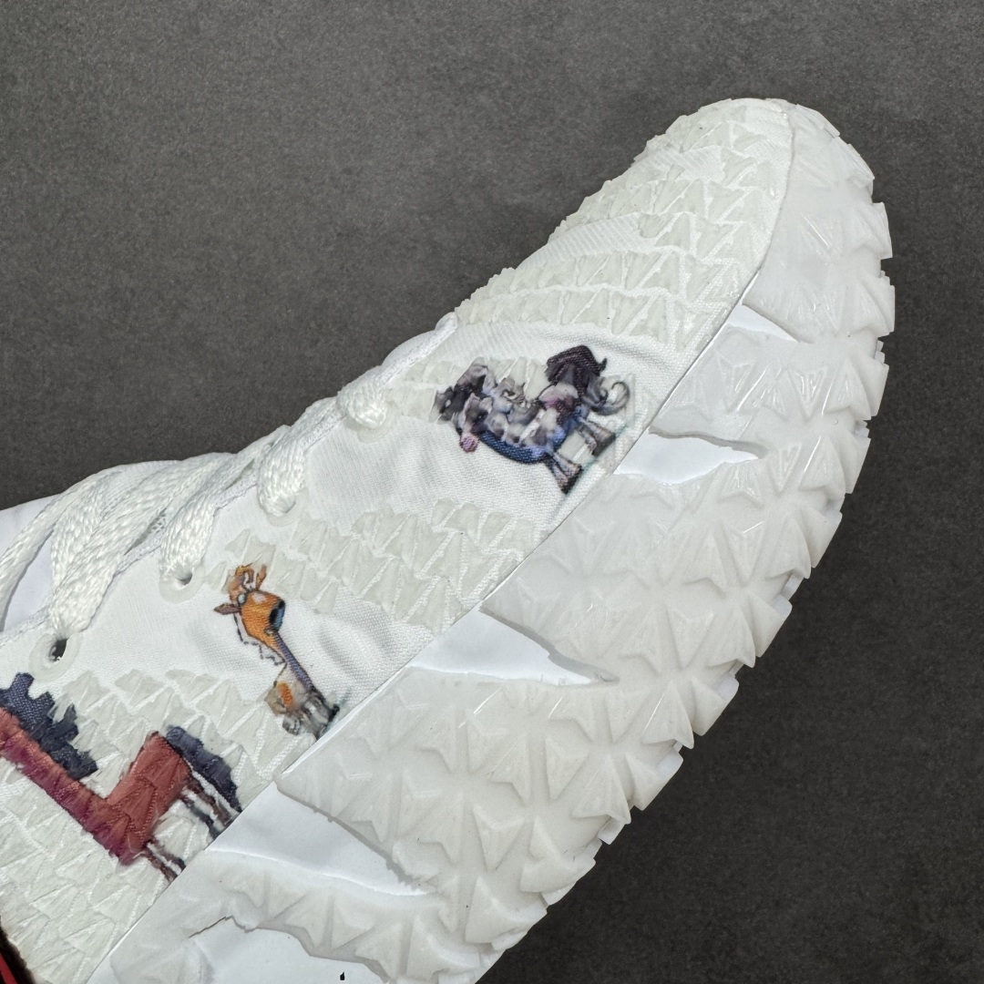 图片[5]-【定制版】Nike JA 3 莫兰特3代 马年限定 CNY新年款 耐克时尚百搭 耐磨透气 低帮篮球鞋 鞋面由柔软的纺织品和柔软的磨绒面皮组合而成 脚踝处带有透气孔 鞋款内部采用舒适的尼龙衬里 采用了配有气垫泡沫中底 半透明外底的设计增强了抓地力 货号：HF2794-007 尺码：38 38.5 39 40 40.5 41 42 42.5 43 44 45 46-选品中心