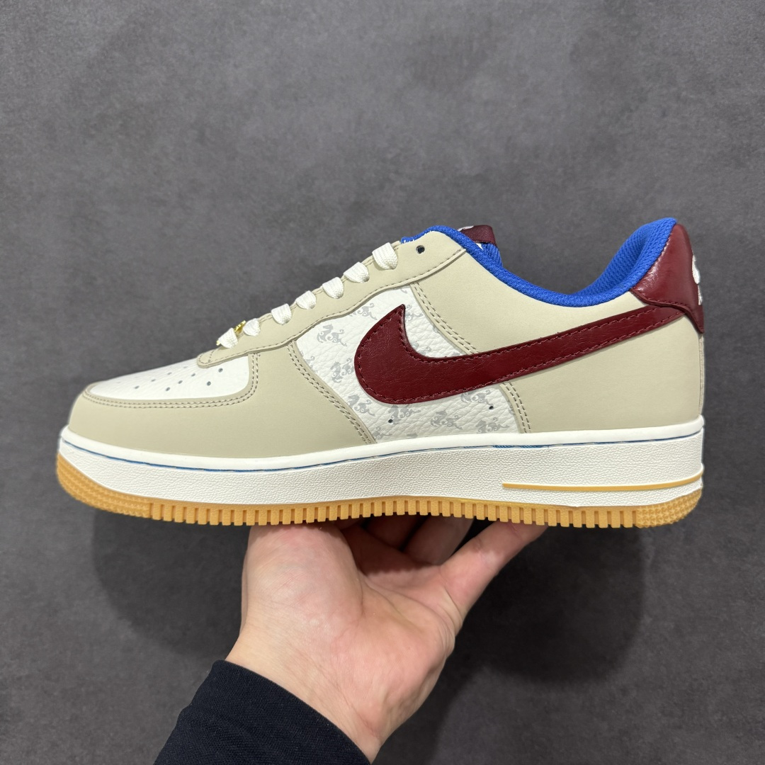 图片[2]-【定制版】NIke Air Force 1 \’07 Low “马年限定–云白赤霞” 空军一号低帮 运动鞋 休闲鞋 折边针车 高级夜光效果 工艺难度大 原楦头原纸板 高端定制鞋盒 原厂鞋底 超高清洁度 细节完美 货号：NH0601-519 尺码：36 36.5 37.5 38 38.5 39 40 40.5 41 42 42.5 43 44 44.5 45-选品中心