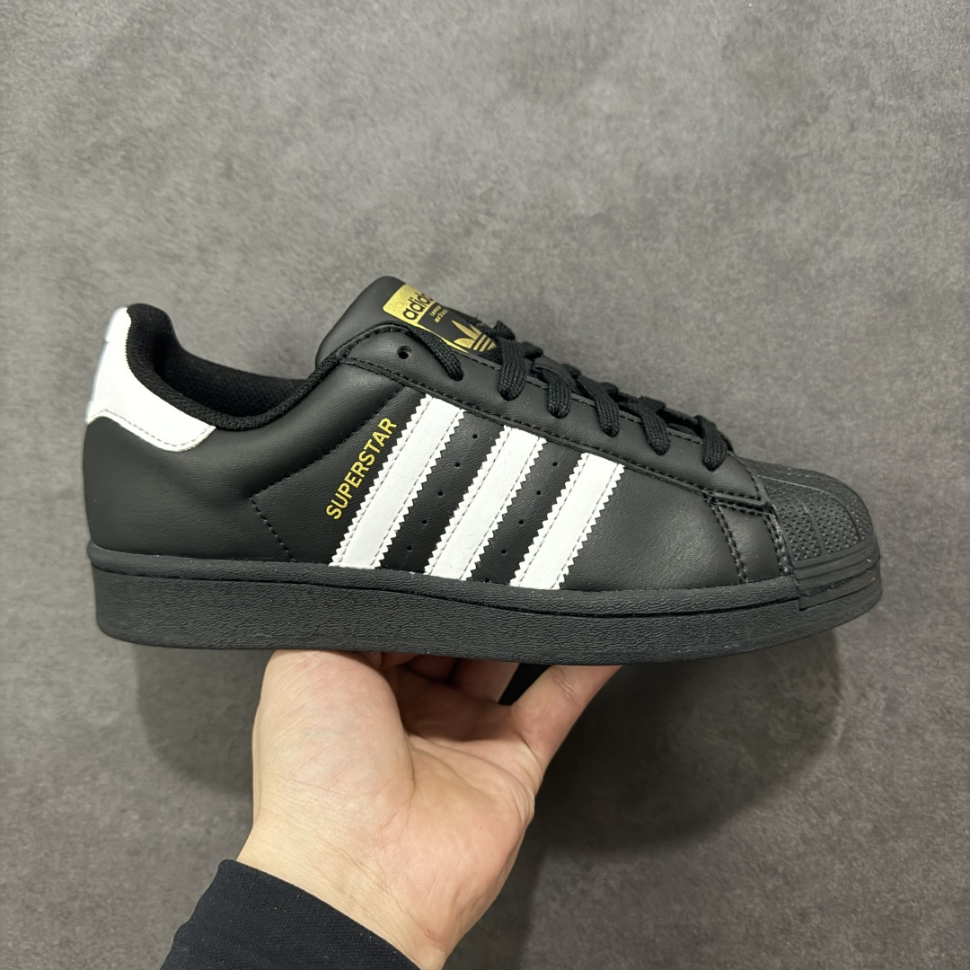 【GQ福利】Adidas Superstar 金标贝壳头运动休闲板鞋 奥莱正单#过验级市面未流通版支持对比正品盒中盒懂的都懂 只套现2400双特价 正品两折 货号：EG4959 尺码：35.5-44.5-选品中心