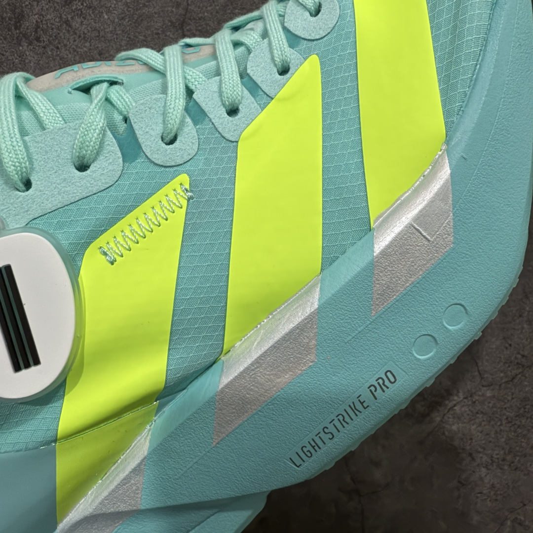 图片[4]-【NO.1纯原】Adidas Adizero Adios Pro 4 M竞训跑步鞋 JR1251 市场独一档品质 区别所有版本 原鞋购入开发数月 原材料 原档案打造 细节版型一比一 独立双层组合底私模. 搭配ENERGYRODS 2.0真碳柱，每一步都动力满满 鞋面用的是Lightlock技术，轻透又贴合，就像给脚定制的一样。 中底是全掌Lightstrike Pro泡棉，软弹感超绝 真正一比一还原真实脚感💪🏻 尺码：36 36.5 37 38 38.5 39 40 40.5 41 42 42.5 43 44 44.5 45 46-选品中心