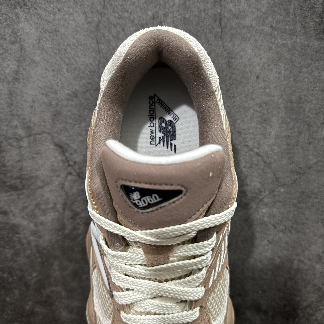 图片[8]-【纯原版】 New Balance NB9060 联名款 复古休闲运动慢跑鞋 U9060ETN 全套原楦原纸板原厂数据开发 进口三明治网面 原装进口翻毛皮料正确绒感卡色 正确中底拉帮中底网布细节 原厂标裁 带紫光防伪 定制后跟透明水晶模块 冲裁组合 大底贴合程度胶水上色把控完美 整洁度挑战全网艺术家 多道序QC把关品质完善 匠心打造 耗时两个月开发完成 工艺极其复杂难度可想而知 新开独立私模大底 全网唯一正确六层组合大底 高端零售专供产物 尺码：36 37 37.5 38 38.5 39 40 40.5 41 42 42.5 43 44 45 46.5-选品中心