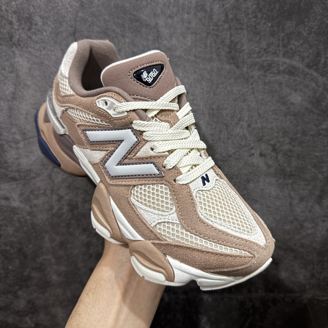 图片[3]-【纯原版】 New Balance NB9060 联名款 复古休闲运动慢跑鞋 U9060ETN 全套原楦原纸板原厂数据开发 进口三明治网面 原装进口翻毛皮料正确绒感卡色 正确中底拉帮中底网布细节 原厂标裁 带紫光防伪 定制后跟透明水晶模块 冲裁组合 大底贴合程度胶水上色把控完美 整洁度挑战全网艺术家 多道序QC把关品质完善 匠心打造 耗时两个月开发完成 工艺极其复杂难度可想而知 新开独立私模大底 全网唯一正确六层组合大底 高端零售专供产物 尺码：36 37 37.5 38 38.5 39 40 40.5 41 42 42.5 43 44 45 46.5-选品中心