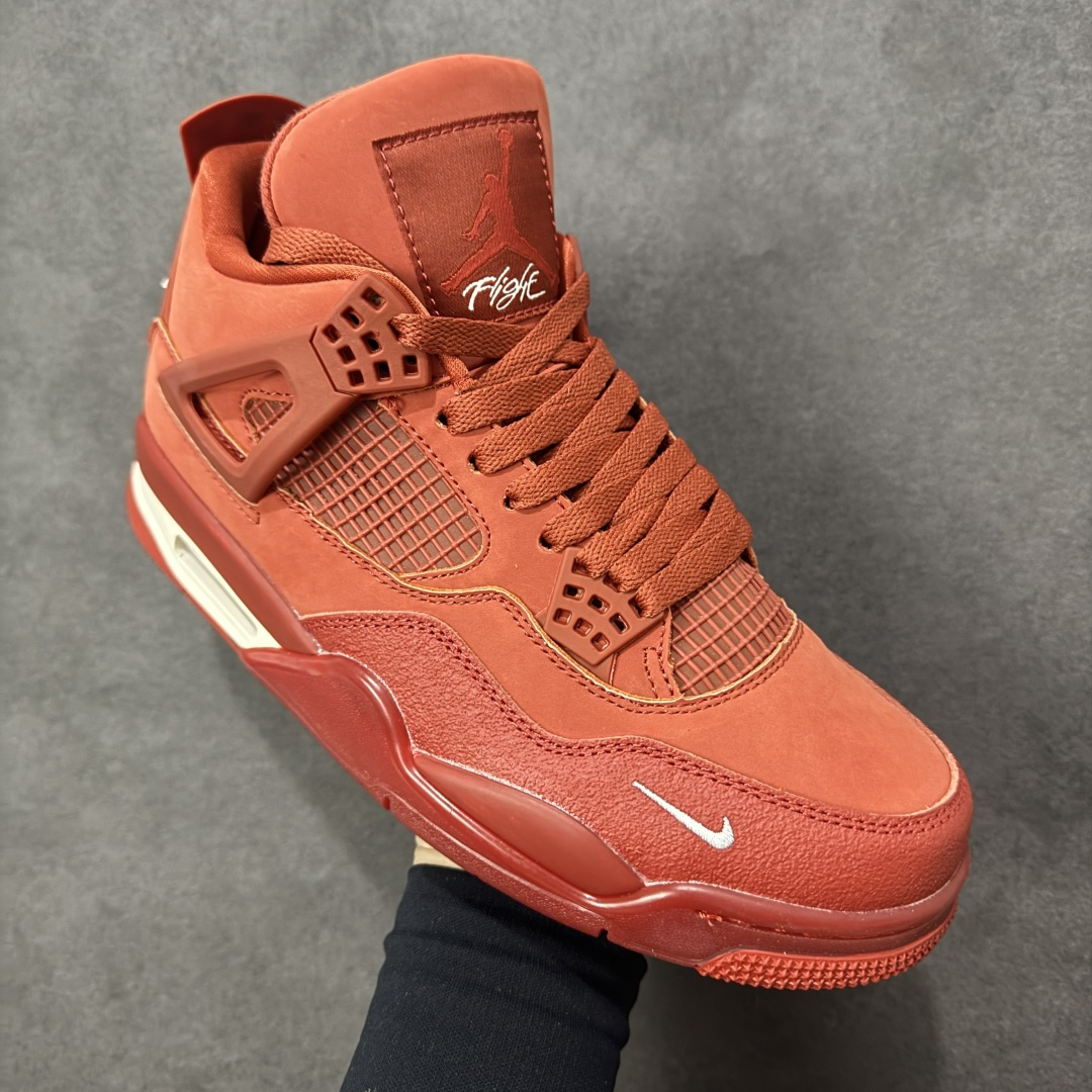 图片[3]-【公司级】Nigel Sylvester x Jordan Air Jordan 4 OG \”Brick by Brick\”BIKE 红砖 货号：HF4340-800 尺码：36 36.5 37 38.5 39 40 40.5 41 42 42.5 43 44 44.5 45 46 46.5 47.5-选品中心