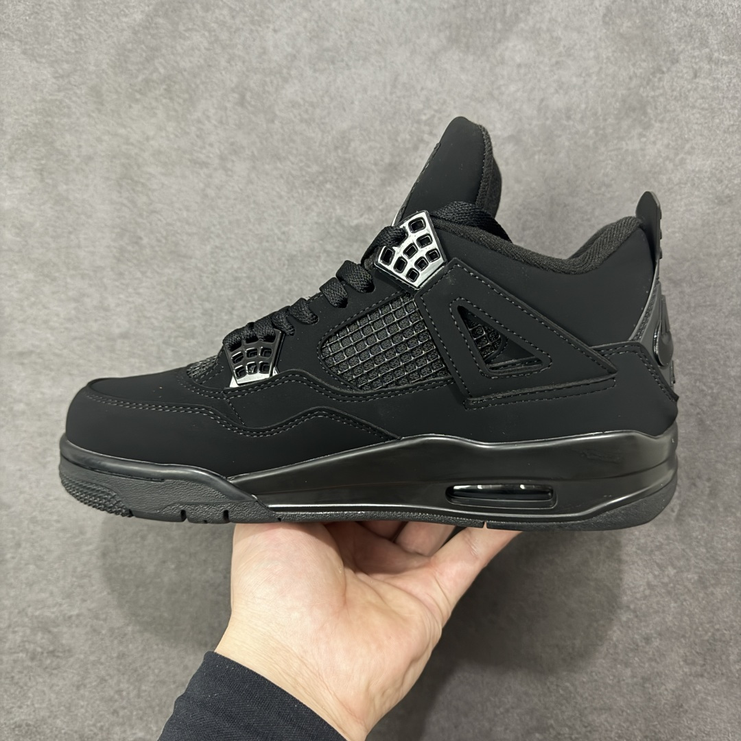 图片[2]-【公司级】aj4黑猫 Air Jordan 4 \”Black Cat\” 黑猫 黑色 货号：FV5029-010 尺码：36-47.5带半码-选品中心