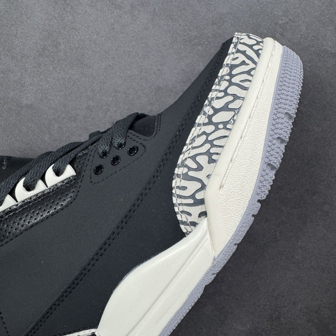 图片[5]-【公司级】Air Jordan 3 Retro 乔丹3代复刻黑水泥 货号： CK9246-001 尺码： 36 36.5 37.5 38 38.5 39 40 40.5 41 42 42.5 43 44 45 46 47.5-选品中心