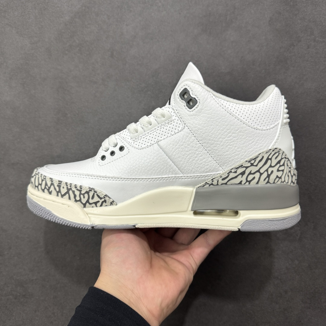 图片[2]-【公司级】Air Jordan 3 Retro 乔丹3代复刻白水泥 货号： DN3707-199 尺码： 36 36.5 37.5 38 38.5 39 40 40.5 41 42 42.5 43 44 45 46 47.5-选品中心
