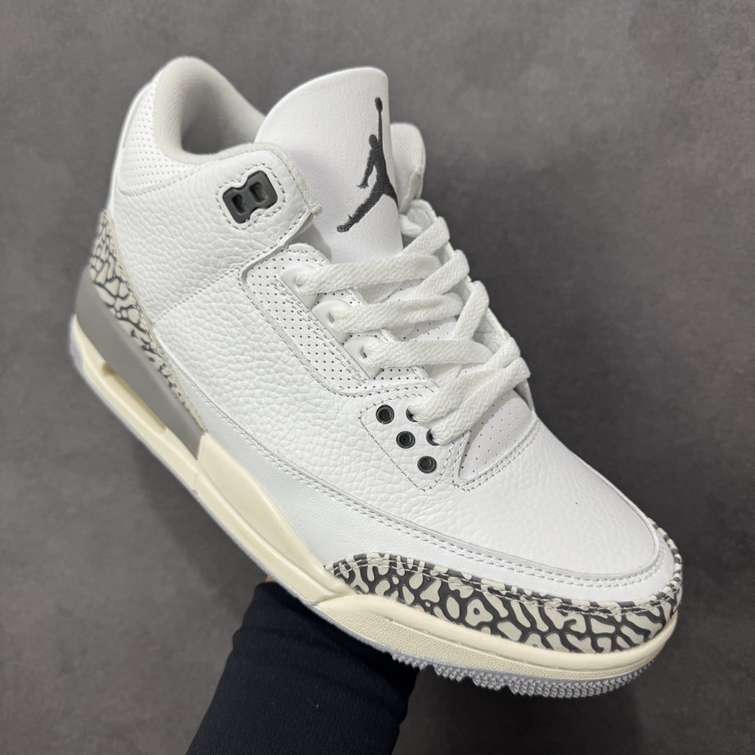 图片[3]-【公司级】Air Jordan 3 Retro 乔丹3代复刻白水泥 货号： DN3707-199 尺码： 36 36.5 37.5 38 38.5 39 40 40.5 41 42 42.5 43 44 45 46 47.5-选品中心