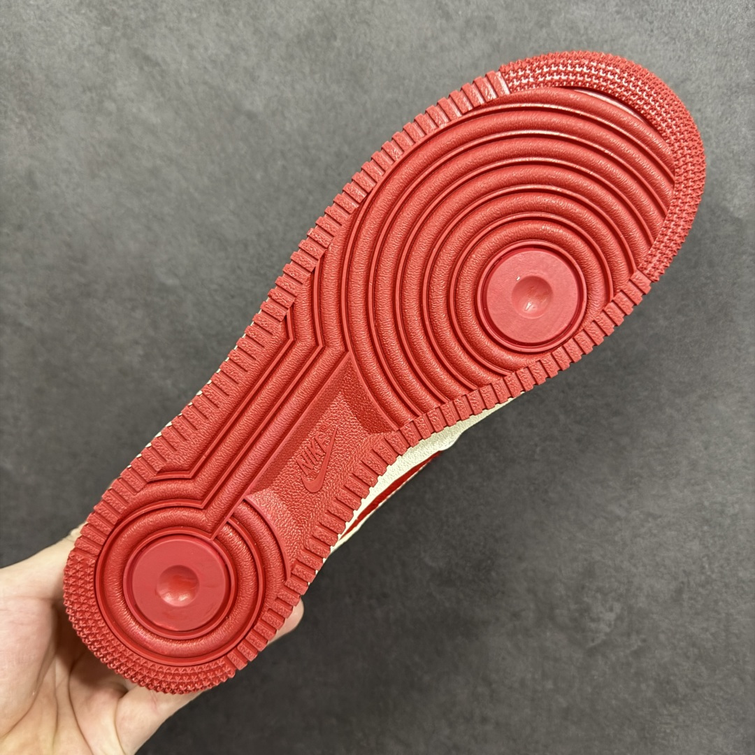 图片[9]-【定制版】Nike Air Force 1\’07 Low 马年限定 白红马毛中国风 空军一号低帮休闲板鞋 #原楦头原纸板 高端定制鞋盒 原厂鞋底 超高清洁度 细节完美 货号：XL1979-145  尺码：36 36.5 37.5 38 38.5 39 40 40.5 41 42 42.5 43 44 44.5 45-选品中心