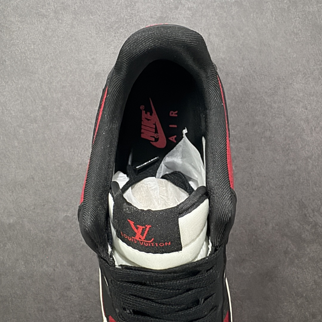 图片[7]-【定制版】Nike Air Force 1\’07 Low 限定联名 红黑拼色 空军一号低帮休闲板鞋  #原楦头原纸板 高端定制鞋盒 原厂鞋底 超高清洁度 细节完美 货号：KD1688-007  尺码：36 36.5 37.5 38 38.5 39 40 40.5 41 42 42.5 43 44 44.5 45-选品中心