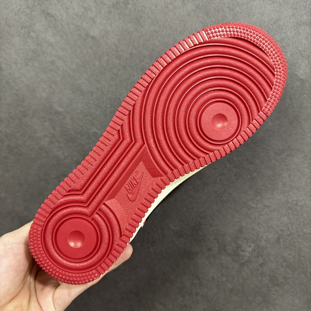 图片[9]-【定制版】Nike Air Force 1\’07 Low 限定联名 红黑拼色 空军一号低帮休闲板鞋  #原楦头原纸板 高端定制鞋盒 原厂鞋底 超高清洁度 细节完美 货号：KD1688-007  尺码：36 36.5 37.5 38 38.5 39 40 40.5 41 42 42.5 43 44 44.5 45-选品中心