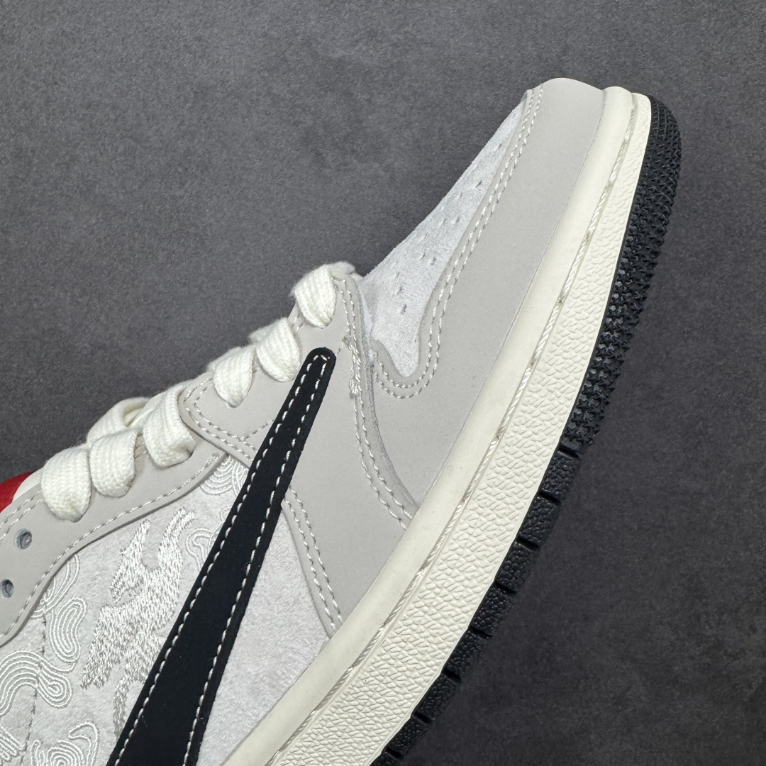 图片[5]-【定制版】Air Jordan 1 Low AJ1 乔1倒钩国风祥云纹 高端定制 低帮复古篮球鞋 JJ2508-107  #定制鞋盒 大厂纯原品质出货 超高清洁度 皮料切割干净无任何毛边 细节完美  尺码：36 36.5 37.5 38 38.5 39 40 40.5 41 42 42.5 43 44 44.5 45-选品中心