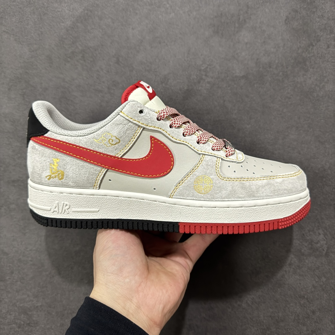 【定制版】Nike Air Force 1\'07 Low 马年限定 空军一号低帮休闲板鞋 #原楦头原纸板 高端定制鞋盒 原厂鞋底 超高清洁度 细节完美 货号：  尺码：36 36.5 37.5 38 38.5 39 40 40.5 41 42 42.5 43 44 44.5 45-选品中心