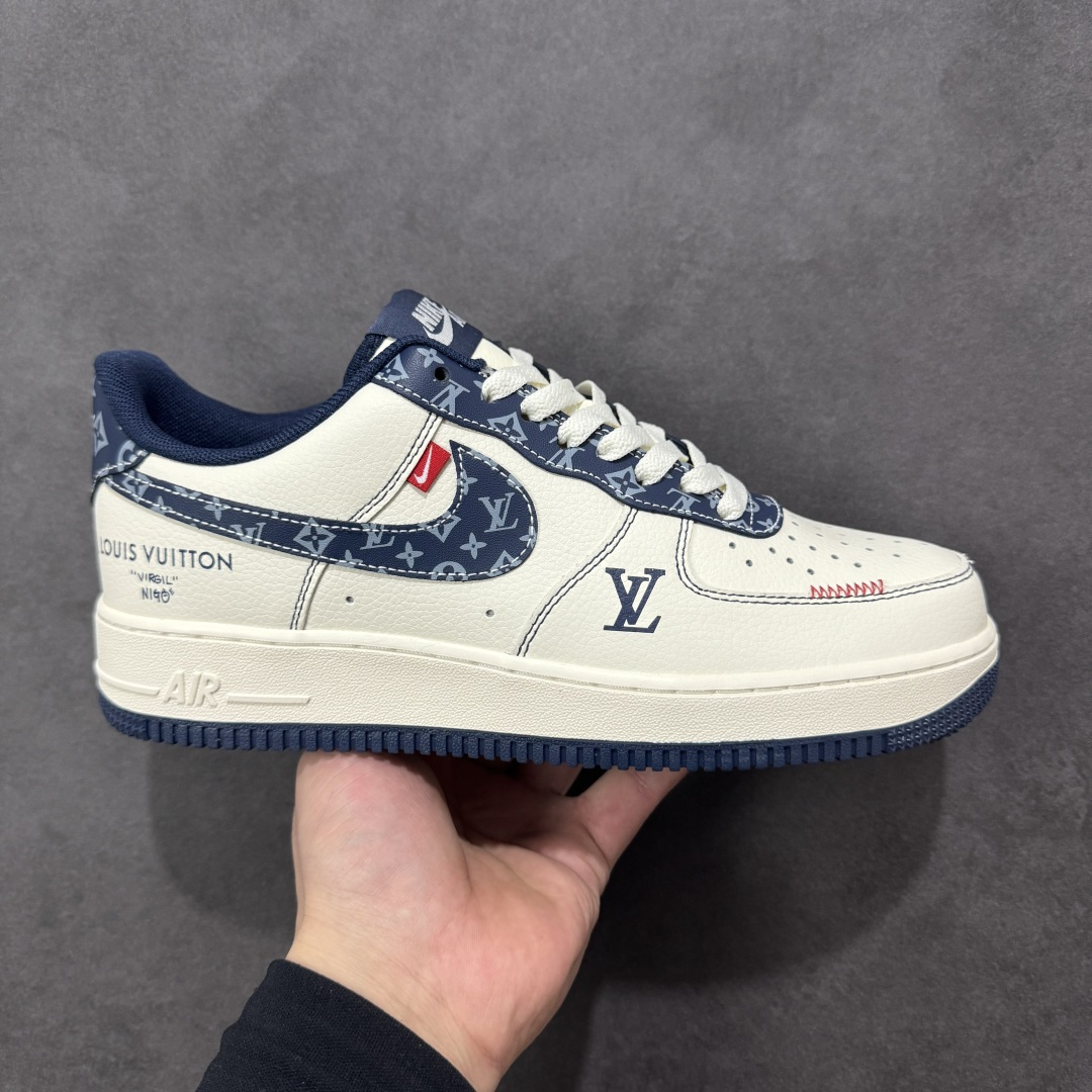 【定制版】Nike Air Force 1\'07 Low LV联名 空军一号低帮休闲板鞋  #原楦头原纸板 高端定制鞋盒 原厂鞋底 超高清洁度 细节完美 货号：LV2288-003  尺码：36 36.5 37.5 38 38.5 39 40 40.5 41 42 42.5 43 44 44.5 45-选品中心