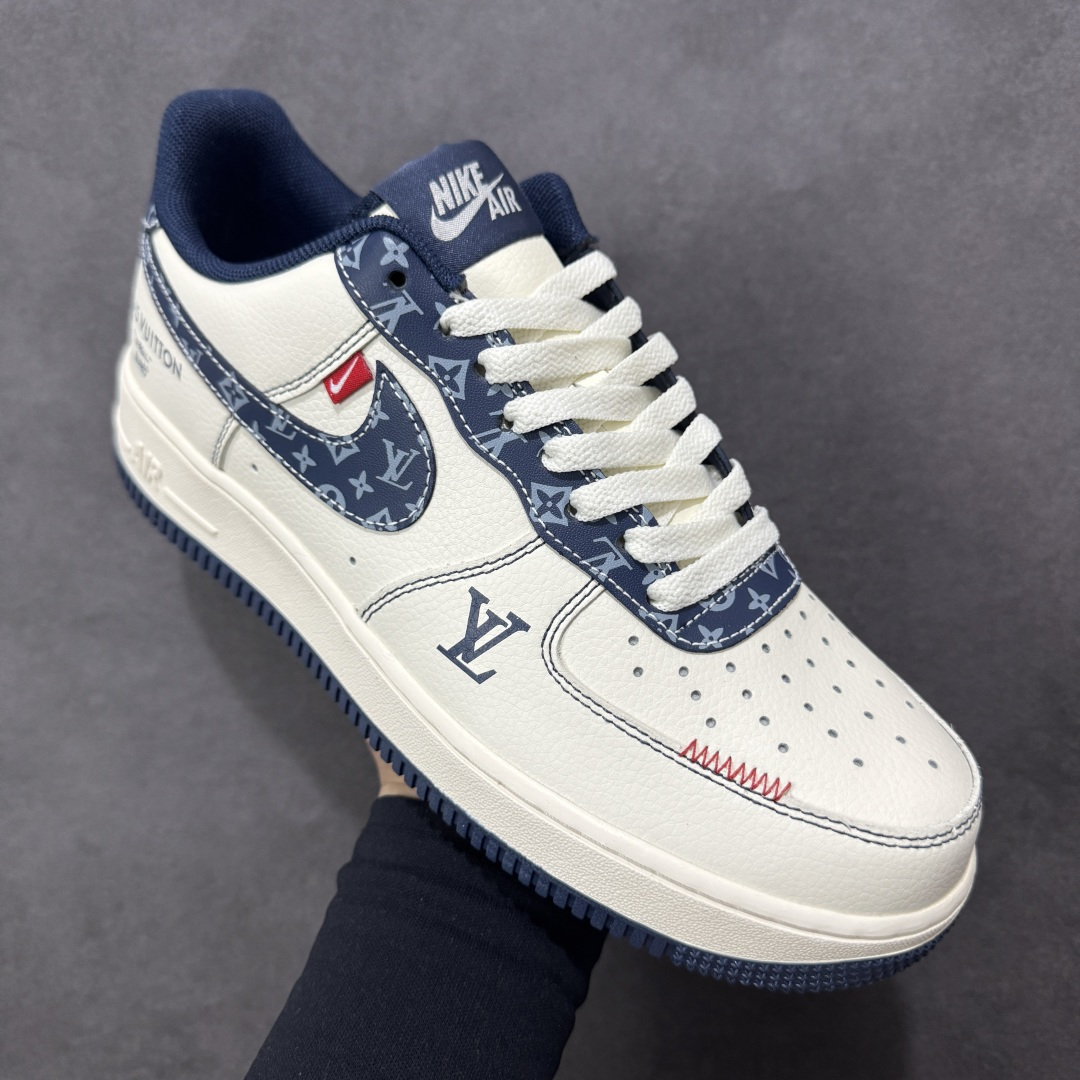 图片[3]-【定制版】Nike Air Force 1\’07 Low LV联名 空军一号低帮休闲板鞋  #原楦头原纸板 高端定制鞋盒 原厂鞋底 超高清洁度 细节完美 货号：LV2288-003  尺码：36 36.5 37.5 38 38.5 39 40 40.5 41 42 42.5 43 44 44.5 45-选品中心