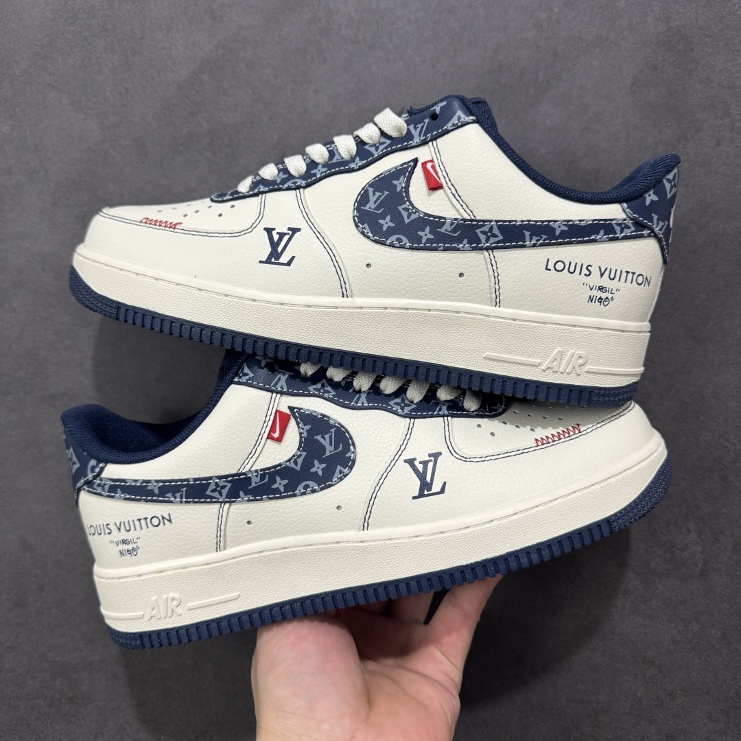 图片[9]-【定制版】Nike Air Force 1\’07 Low LV联名 空军一号低帮休闲板鞋  #原楦头原纸板 高端定制鞋盒 原厂鞋底 超高清洁度 细节完美 货号：LV2288-003  尺码：36 36.5 37.5 38 38.5 39 40 40.5 41 42 42.5 43 44 44.5 45-选品中心