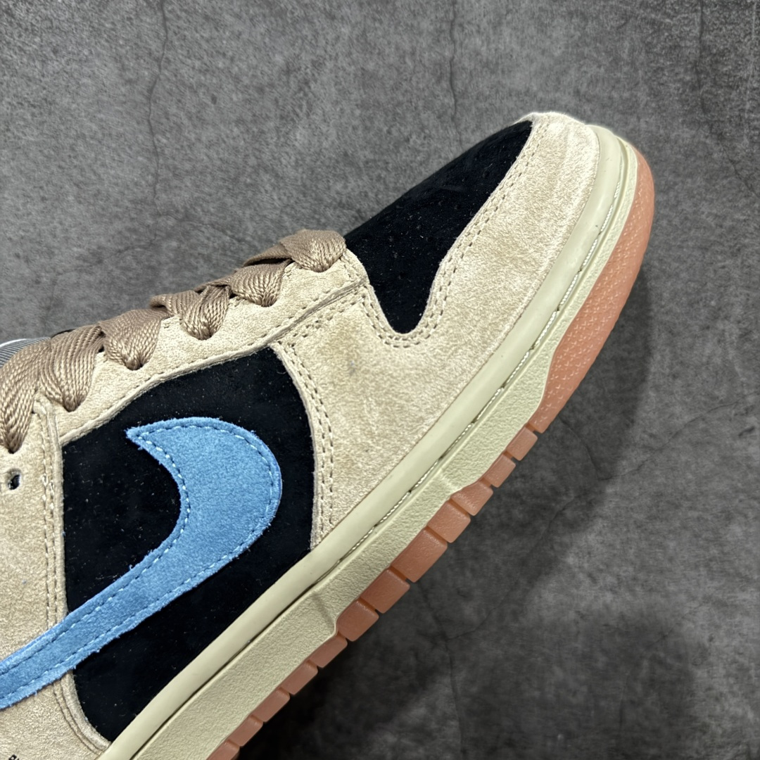 图片[6]-【公司级】Nike SB Dunk Low 卡其黑红钩 低帮休闲板鞋  #定制鞋盒 超高清洁度 皮料切割干净无任何毛边 细节完美 货号：HJ0367-200  尺码：36 36.5 37.5 38 38.5 39 40 40.5 41 42 42.5 43 44 44.5 45 46-选品中心