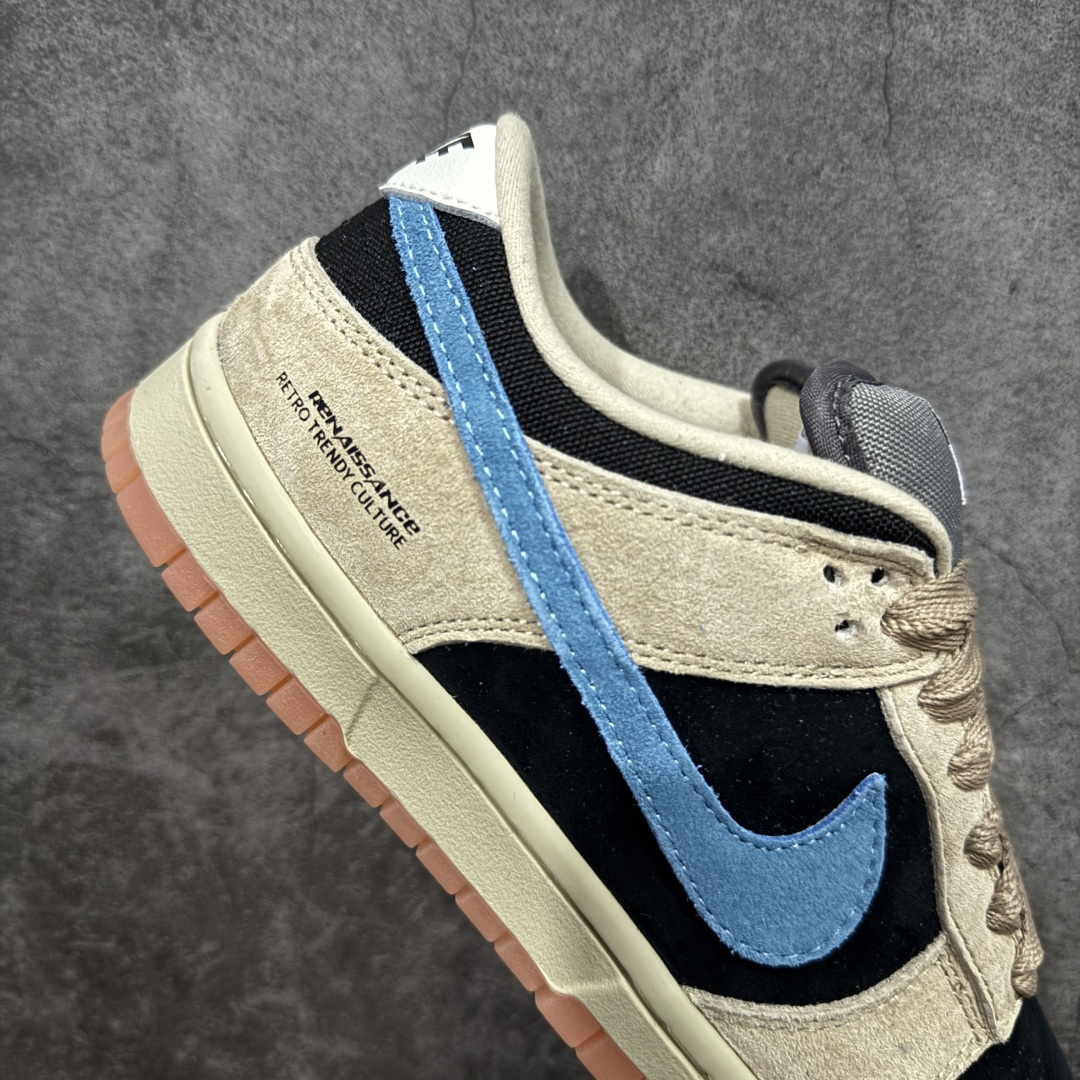 图片[7]-【公司级】Nike SB Dunk Low 卡其黑红钩 低帮休闲板鞋  #定制鞋盒 超高清洁度 皮料切割干净无任何毛边 细节完美 货号：HJ0367-200  尺码：36 36.5 37.5 38 38.5 39 40 40.5 41 42 42.5 43 44 44.5 45 46-选品中心