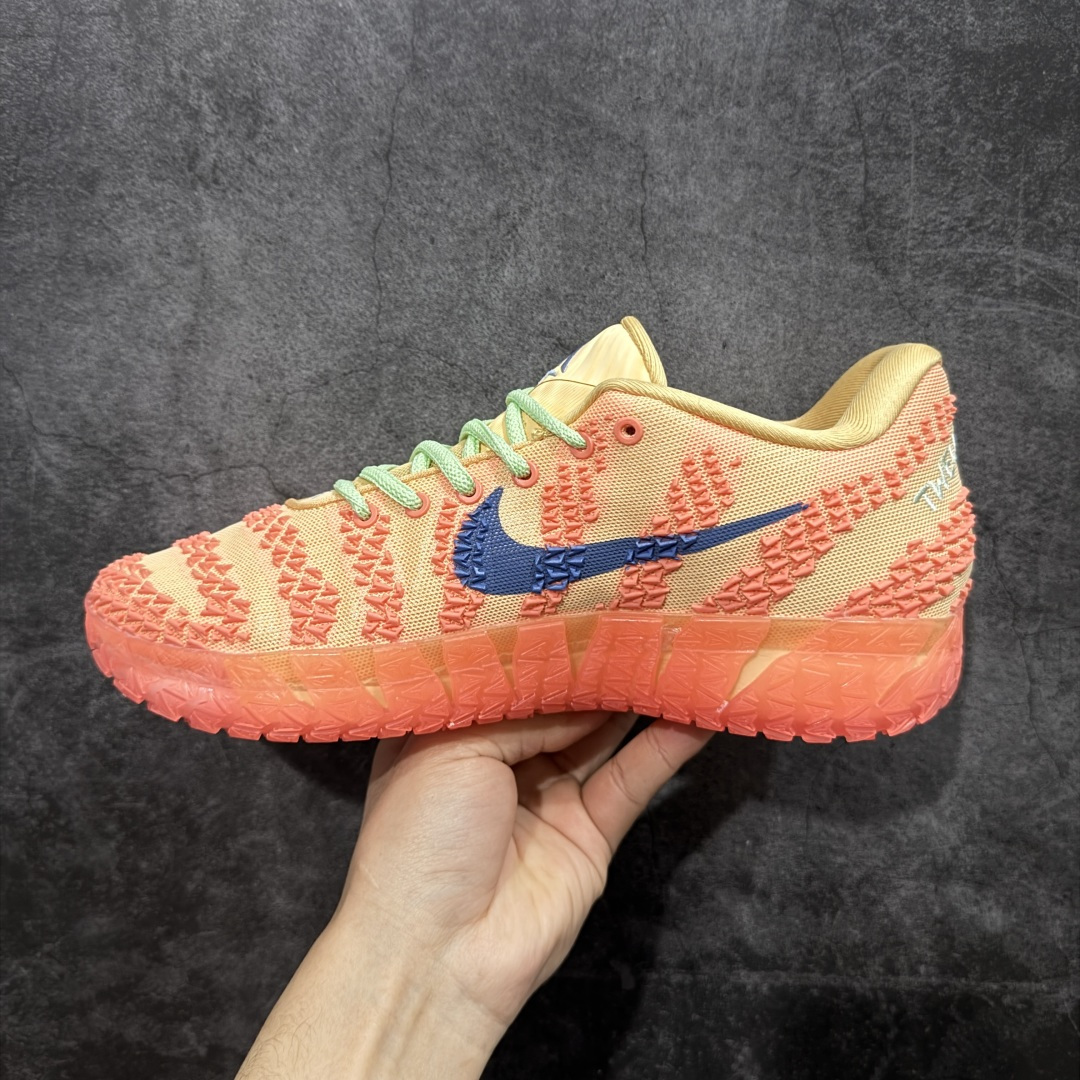 图片[2]-【纯原实战版】NK JA3 EP 莫兰特三代 实战低帮篮球鞋 HF2794-201 超高品质做工 细节到位 内置前后双气垫 材料足 不偷工减料 鞋头和鞋舌采用透气运动网布制成 采用更为挺拔的鞋口设计 为脚踝带来更佳的包裹与支撑感 侧面独特波纹纹理细节 打破了单调 赋予鞋子灵动与活力的视觉体验 中底部分巧妙借鉴了科比 5 的经典元素 尺码：39 40 40.5 41 42 42.5 43 44 45 46-选品中心