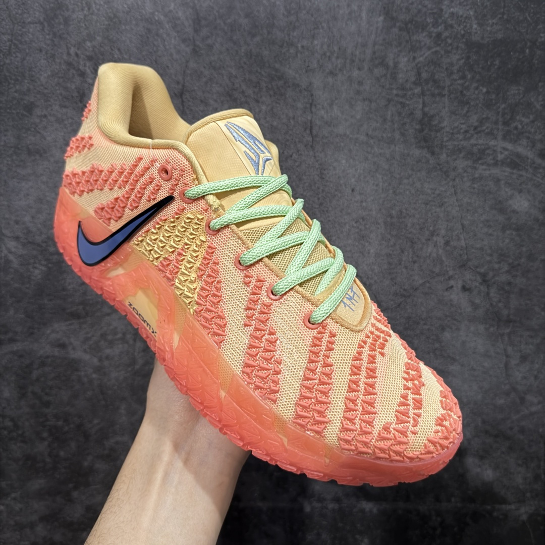 图片[3]-【纯原实战版】NK JA3 EP 莫兰特三代 实战低帮篮球鞋 HF2794-201 超高品质做工 细节到位 内置前后双气垫 材料足 不偷工减料 鞋头和鞋舌采用透气运动网布制成 采用更为挺拔的鞋口设计 为脚踝带来更佳的包裹与支撑感 侧面独特波纹纹理细节 打破了单调 赋予鞋子灵动与活力的视觉体验 中底部分巧妙借鉴了科比 5 的经典元素 尺码：39 40 40.5 41 42 42.5 43 44 45 46-选品中心