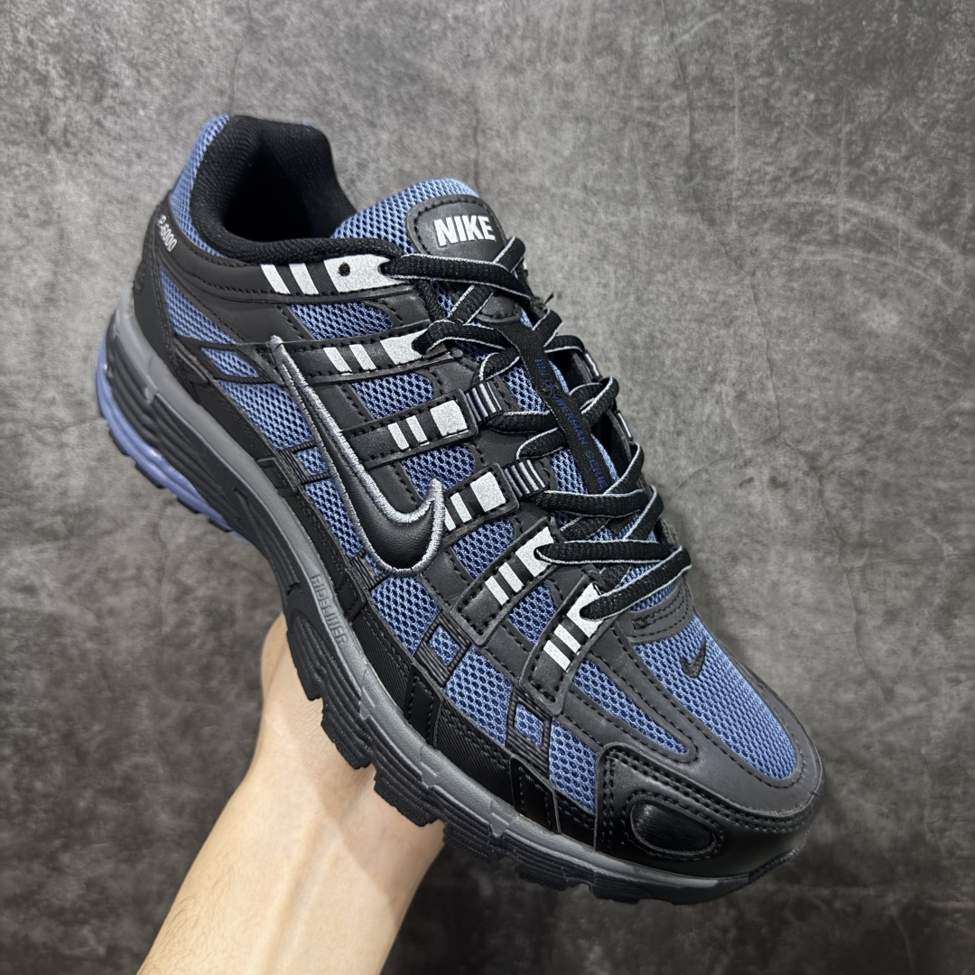 图片[3]-【外贸纯原版】Nike P-6000 Premium系列低帮复古老爹风休闲运动舒适慢跑鞋 IQ0296-491 男女码真标半码制 升级原楦原纸版数据开发版型 采用硬质牛剖革组合透气网面材质 正确3层组织中底搭载EVA轻量缓震嵌入双层革新物料鞋垫,外置防滑耐磨橡胶底片❗ 尺码：36-47.5-选品中心