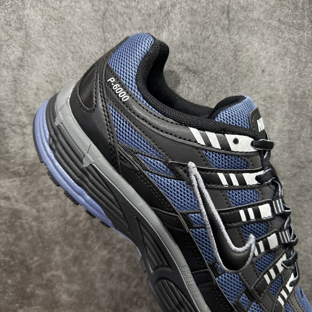 图片[7]-【外贸纯原版】Nike P-6000 Premium系列低帮复古老爹风休闲运动舒适慢跑鞋 IQ0296-491 男女码真标半码制 升级原楦原纸版数据开发版型 采用硬质牛剖革组合透气网面材质 正确3层组织中底搭载EVA轻量缓震嵌入双层革新物料鞋垫,外置防滑耐磨橡胶底片❗ 尺码：36-47.5-选品中心
