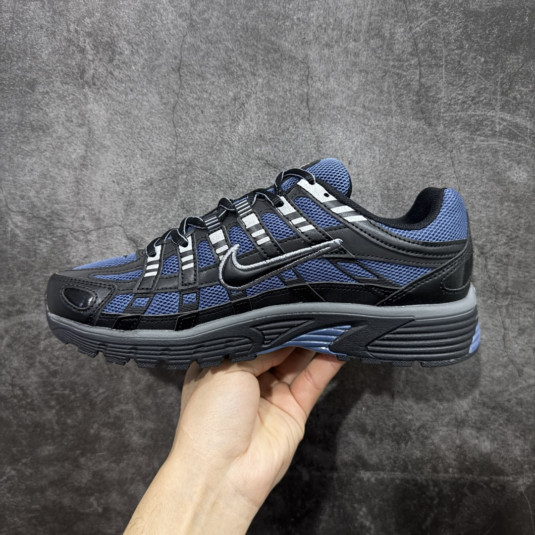 图片[2]-【外贸纯原版】Nike P-6000 Premium系列低帮复古老爹风休闲运动舒适慢跑鞋 IQ0296-491 男女码真标半码制 升级原楦原纸版数据开发版型 采用硬质牛剖革组合透气网面材质 正确3层组织中底搭载EVA轻量缓震嵌入双层革新物料鞋垫,外置防滑耐磨橡胶底片❗ 尺码：36-47.5-选品中心