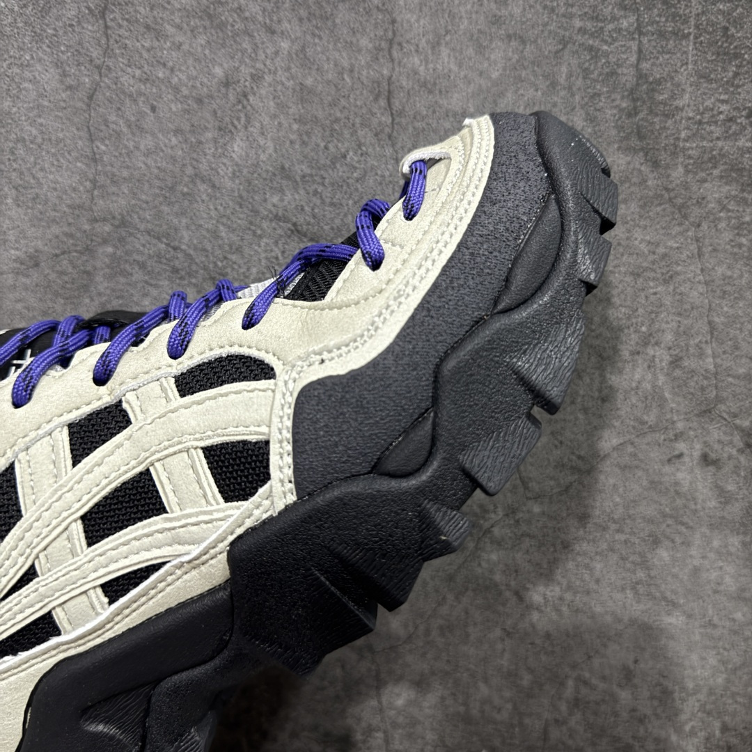 图片[6]-【纯原版】Asics Gel-PICKAX 亚瑟士运动休闲透气专业跑鞋 鞋面采用反绒皮与网布拼接 透气舒适兼具休闲时尚 结合简明的配色 展现品牌的传承 及引领复古流行的主题 虎爪造型的LOGO 鞋身稳定包裹系统 支撑鞋身 经典宽大鞋型配备防偏移设计 提升包裹性 穿着舒适 鞋面透气孔设计 提供透气性 尺码：36 37 37.5 38 39 39.5 40 40.5 41.5 42 42.5 43.5 44 45-选品中心