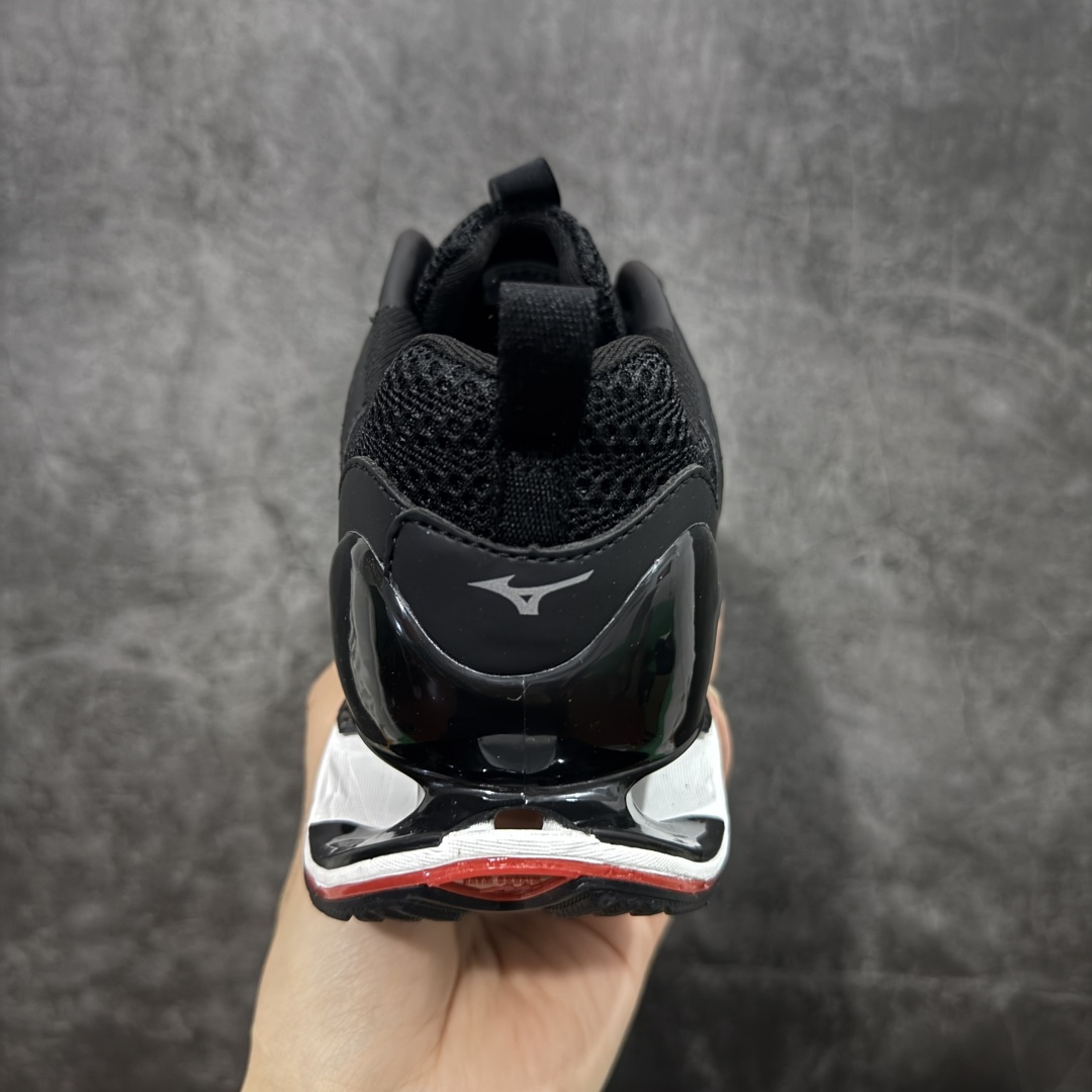 图片[4]-【纯原版】Mizuno 美津侬 WAVE PROPHECY 14S 复古时尚休闲舒适运动跑步鞋 美津浓WAVE机械缓震 可以说是机械缓震跑鞋科技的翘楚有着非凡的适应性，有着充分而持久的缓震能力和轻量化设计，是一双可以陪伴我们日常训练甚至是半马比赛的跑鞋，无论是“跑步初哥”还是“精英老鸟”，只要不是比较夸张的大体重人群，都可以穿着WAVE RIDER 来跑步。如果你不知道跑步穿什么鞋，不知道给别人推荐什么鞋，那么选“美津浓 ” 尺码：36-45-选品中心