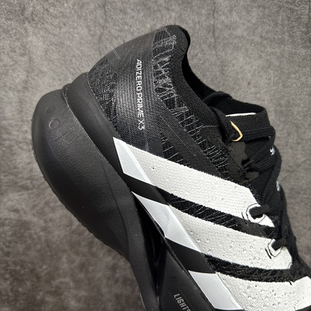 图片[7]-【纯原组合底】adidas Adizero Prime X 3.0 Strung 舒适防滑耐磨 低帮 长跑短跑跑步鞋 男女同款 JP9194 原鞋数据开版 带全掌碳板 碳柱 顶级发泡爆米花六层组合大底 跑步健身无忧 超高颜值 百搭款 尺码：36 37 38 39 404142 43 44 45-选品中心
