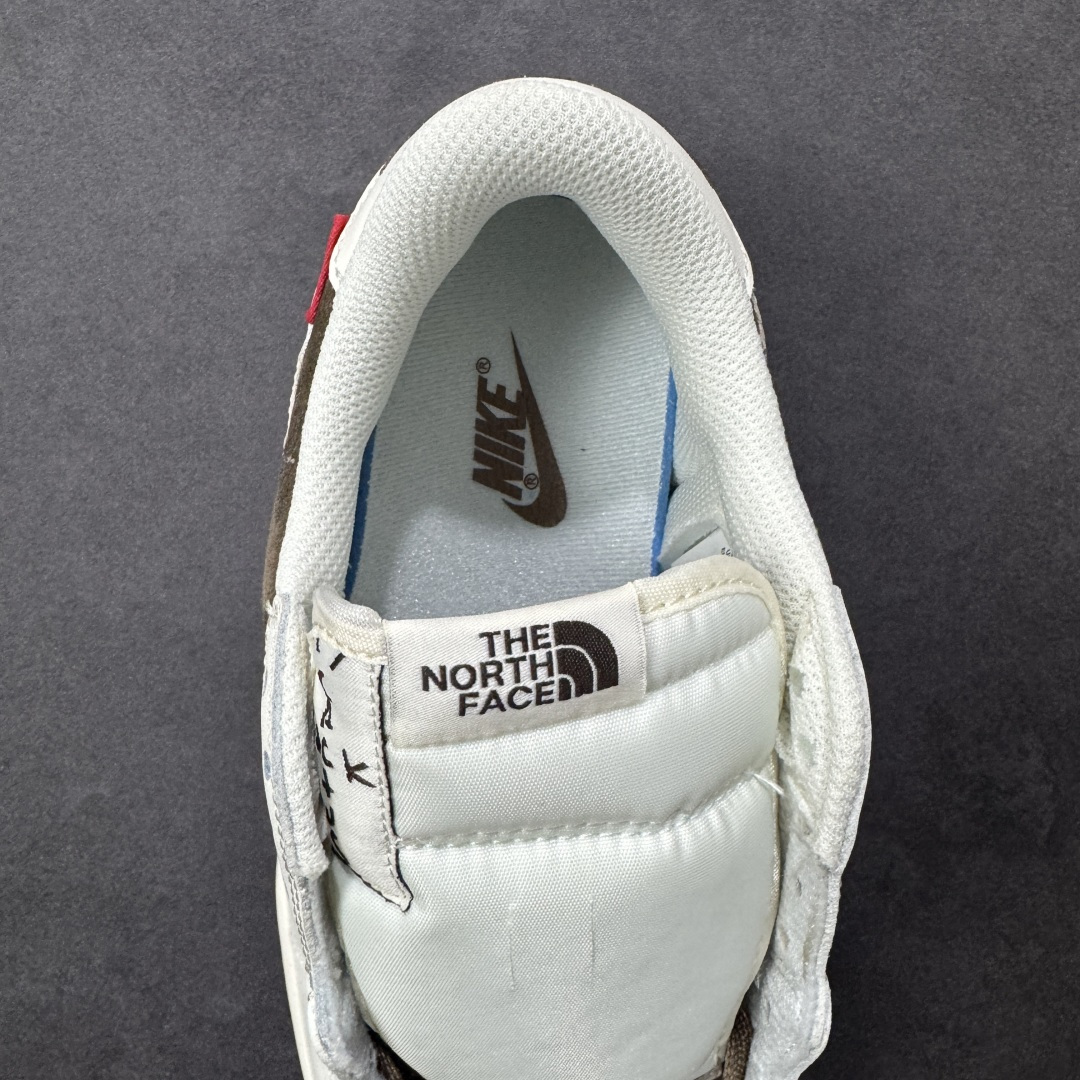 图片[7]-【定制版】Air Jordan 1 Low AJ1 乔1 北面倒钩 高端定制 低帮复古篮球鞋  #定制皮料 原厂3D打印 定制鞋盒 原楦原纸板 纯正空军版型 内置全掌气垫 货号：DM7866-129  尺码：36 36.5 37.5 38 38.5 39 40 40.5 41 42 42.5 43 44 44.5 45-选品中心