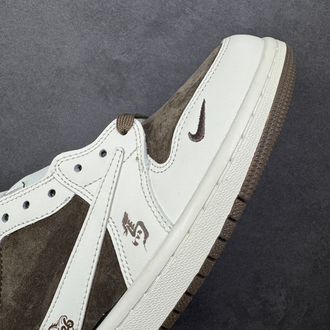 图片[5]-【定制版】Air Jordan 1 Low AJ1 乔1 北面倒钩 高端定制 低帮复古篮球鞋  #定制皮料 原厂3D打印 定制鞋盒 原楦原纸板 纯正空军版型 内置全掌气垫 货号：DM7866-129  尺码：36 36.5 37.5 38 38.5 39 40 40.5 41 42 42.5 43 44 44.5 45-选品中心