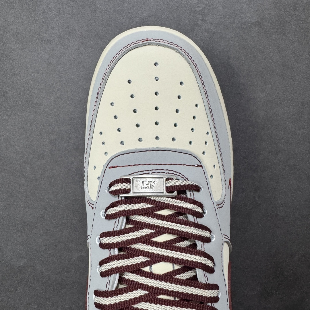 图片[8]-【定制版】NIke Air Force 1 \’07 Low “情人节限定–烟灰赤痕” 空军一号低帮 运动鞋 休闲鞋 折边针车 工艺难度大 原楦头原纸板 高端定制鞋盒 原厂鞋底 超高清洁度 细节完美 货号：NH0601-540 尺码：36 36.5 37.5 38 38.5 39 40 40.5 41 42 42.5 43 44 44.5 45-选品中心
