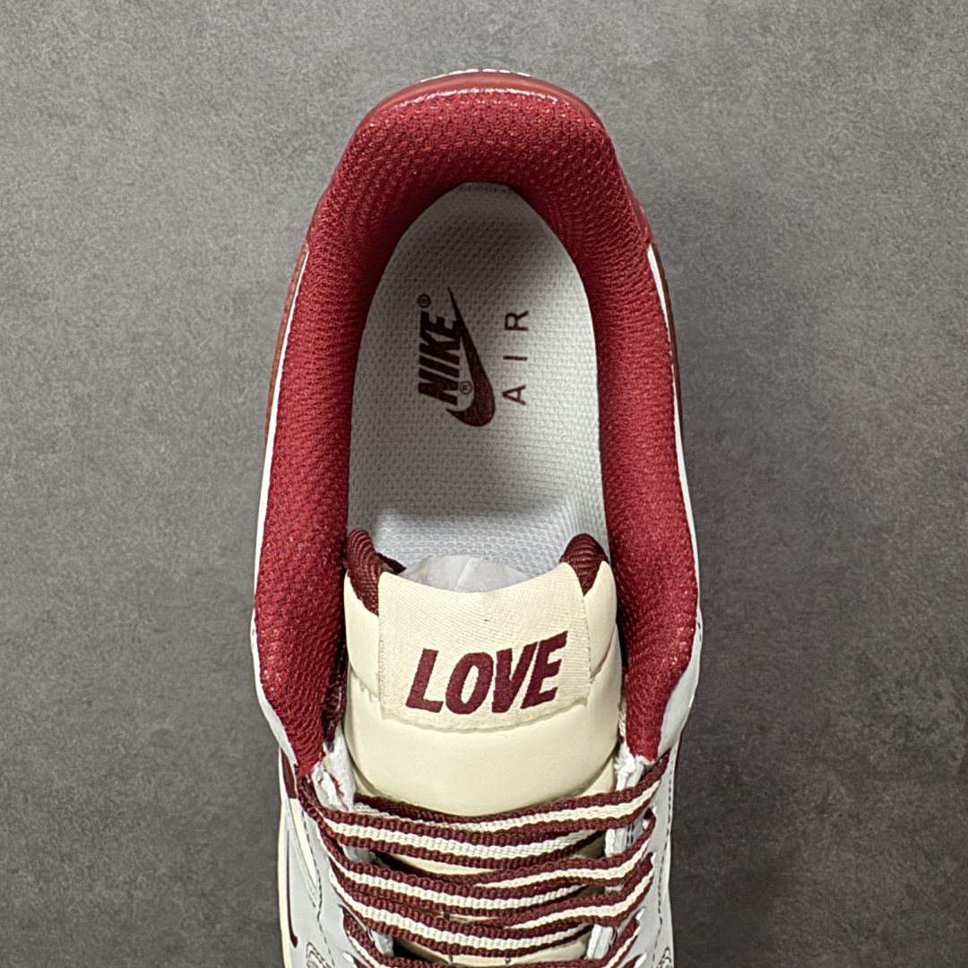 图片[7]-【定制版】NIke Air Force 1 \’07 Low “情人节限定–烟灰赤痕” 空军一号低帮 运动鞋 休闲鞋 折边针车 工艺难度大 原楦头原纸板 高端定制鞋盒 原厂鞋底 超高清洁度 细节完美 货号：NH0601-540 尺码：36 36.5 37.5 38 38.5 39 40 40.5 41 42 42.5 43 44 44.5 45-选品中心