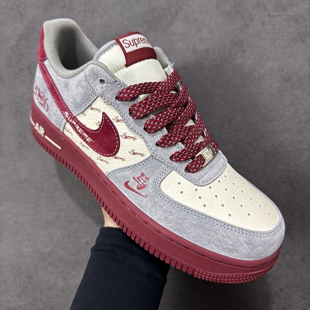 图片[3]-【定制版】Nike Air Force 1\’07 Low 马年限定 空军一号低帮休闲板鞋  #原楦头原纸板 高端定制鞋盒 原厂鞋底 超高清洁度 细节完美 货号：JP2026-136  尺码：36 36.5 37.5 38 38.5 39 40 40.5 41 42 42.5 43 44 44.5 45-选品中心