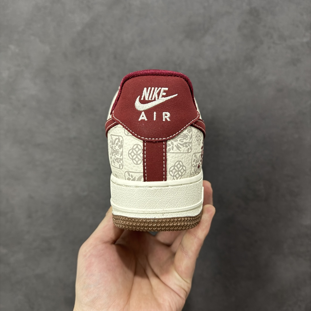 图片[4]-【定制版】Nike Air Force 1\’07 Low 马年限定联名 白棕铜钱风 空军一号低帮休闲板鞋  #原楦头原纸板 高端定制鞋盒 原厂鞋底 超高清洁度 细节完美 货号：DW8806-007  尺码：36 36.5 37.5 38 38.5 39 40 40.5 41 42 42.5 43 44 44.5 45-选品中心