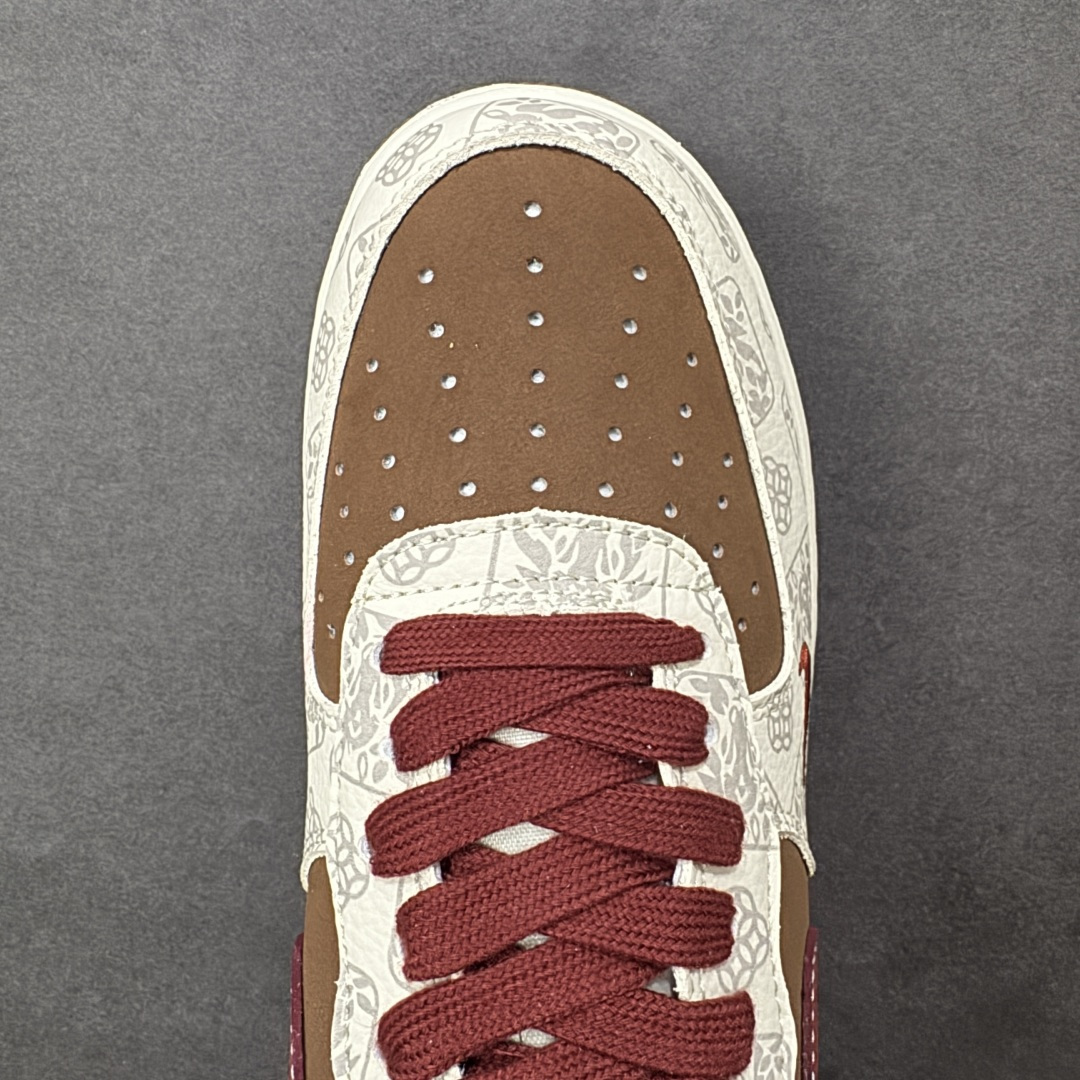 图片[8]-【定制版】Nike Air Force 1\’07 Low 马年限定联名 白棕铜钱风 空军一号低帮休闲板鞋  #原楦头原纸板 高端定制鞋盒 原厂鞋底 超高清洁度 细节完美 货号：DW8806-007  尺码：36 36.5 37.5 38 38.5 39 40 40.5 41 42 42.5 43 44 44.5 45-选品中心