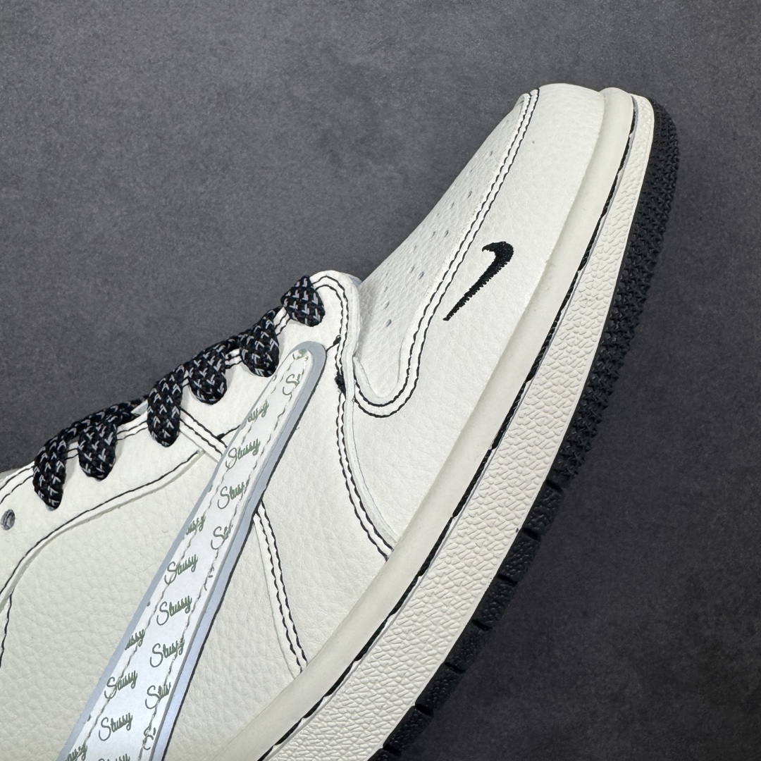 图片[5]-【定制版】Air Jordan 1 Low AJ1 乔1 斯图西倒钩 高端定制 低帮复古篮球鞋  #定制皮料 原厂3D打印 定制鞋盒 原楦原纸板 纯正空军版型 内置全掌气垫 货号：HH7518-086  尺码：36 36.5 37.5 38 38.5 39 40 40.5 41 42 42.5 43 44 44.5 45-选品中心