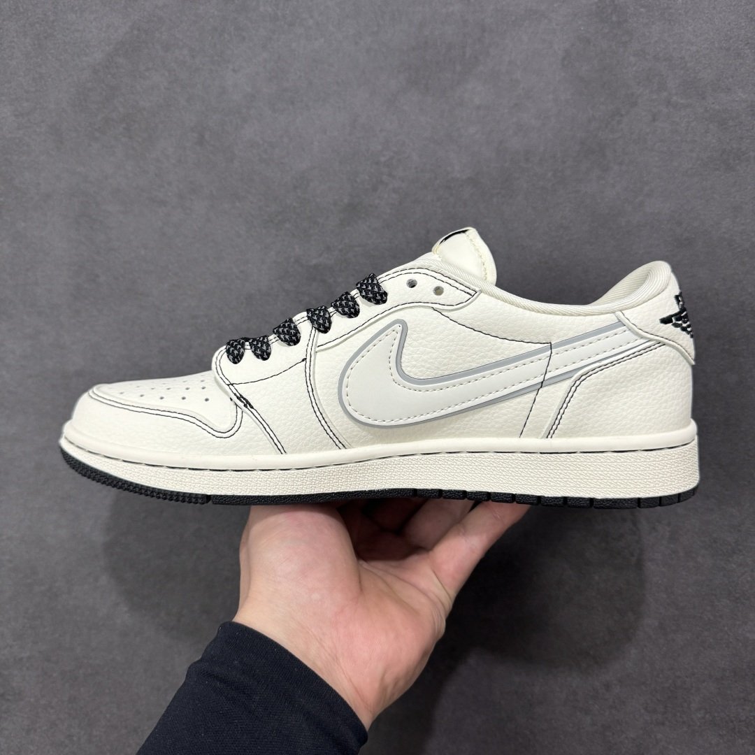 图片[2]-【定制版】Air Jordan 1 Low AJ1 乔1 斯图西倒钩 高端定制 低帮复古篮球鞋  #定制皮料 原厂3D打印 定制鞋盒 原楦原纸板 纯正空军版型 内置全掌气垫 货号：HH7518-086  尺码：36 36.5 37.5 38 38.5 39 40 40.5 41 42 42.5 43 44 44.5 45-选品中心