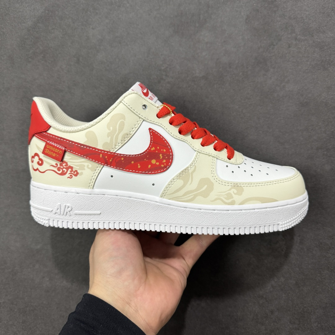 【定制版】Nike Air Force 1\’07 Low 马年系列 空军一号低帮休闲板鞋 #原楦头原纸板 高端定制鞋盒 原厂鞋底 超高清洁度 细节完美 货号:ZH0316-169 尺码:36 36.5 37.5 38 38.5 39 40 40.5 41 42 42.5 43 44 44.5 45-选品中心