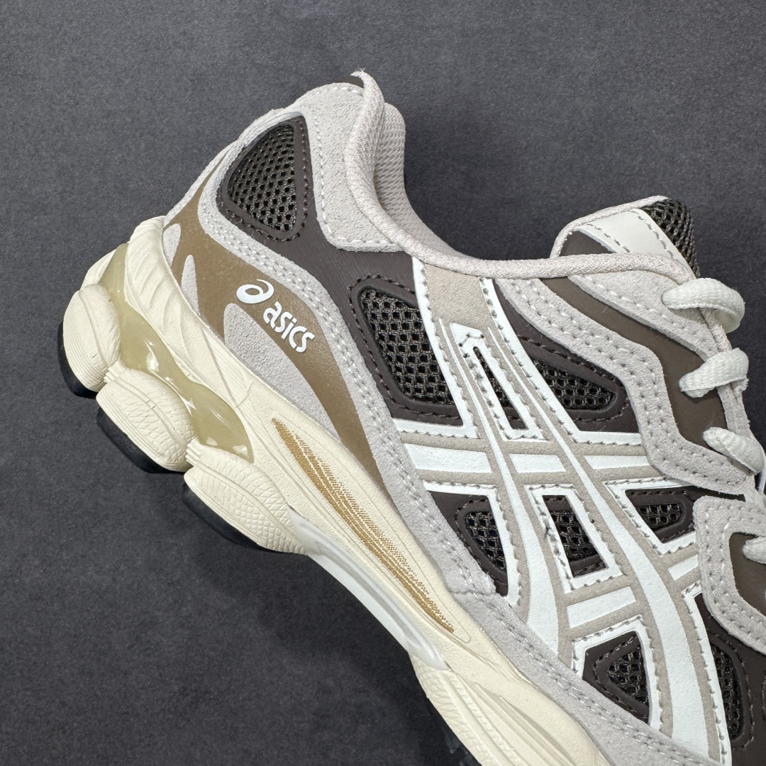 图片[6]-【公司级】Asics Gel-NYC 亚瑟士 防滑耐磨 休闲运动鞋 采用双层提花网面设计 提高包裹性和透气性 后跟搭载稳定系统科技T-GEL提升整体支撑力和结构感 减少对身体带来的冲击负荷 创新中底至轻回弹 货号：1203A634-200 尺码：36-46带半码 编码：FSB220230-选品中心