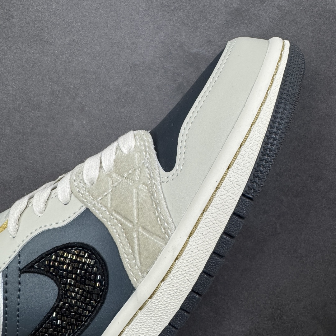 图片[5]-【H11版本】耐克Nike Air Jordan 1 AJ1经典复古经典低帮百搭文化篮球鞋 DV1762-001 公司级真标半码制#原档案原数据开发版型#采用荔枝纹头层皮革鞋面材质#原厂立体填充鞋舌海绵#中底注胶孔及缜密中底拉帮工艺#原数据开发模具大底 尺码：35.5 36 36.5 37.5 38 38.5 39 40 40.5 41 42 42.5 43 44 44.5 45 46 47.5 编码：H11B250260-选品中心