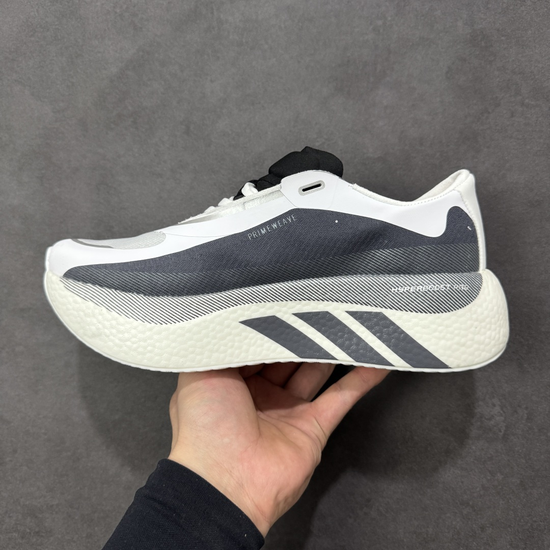 图片[2]-【公司级】AD Hyper Boost Edge M 轻量竞速运动跑鞋 CELERMESH针织网面非常轻薄 纤维间的缝隙很大 可以保证跑步时的透气、排汗效果 鞋舌直接与两侧的内衬和鞋底连接在一起 在跑步过程中不会被鞋舌的左右移动所困扰 在标准鞋带孔的基础上再拓宽一组鞋带孔 适合不同脚型的需求 突破性 EnergyRods 技术，有助于跑者实现更好的成绩 中底独特的LIGHTSTRIKE PRO泡棉材质 微弹感觉在跑步过程中给予了良好的支撑体验 对于顶级精英和高水平进阶跑者来说是一双值得信赖的竞速比赛用鞋 货号：KJ0751 尺码：36-45没半码-选品中心