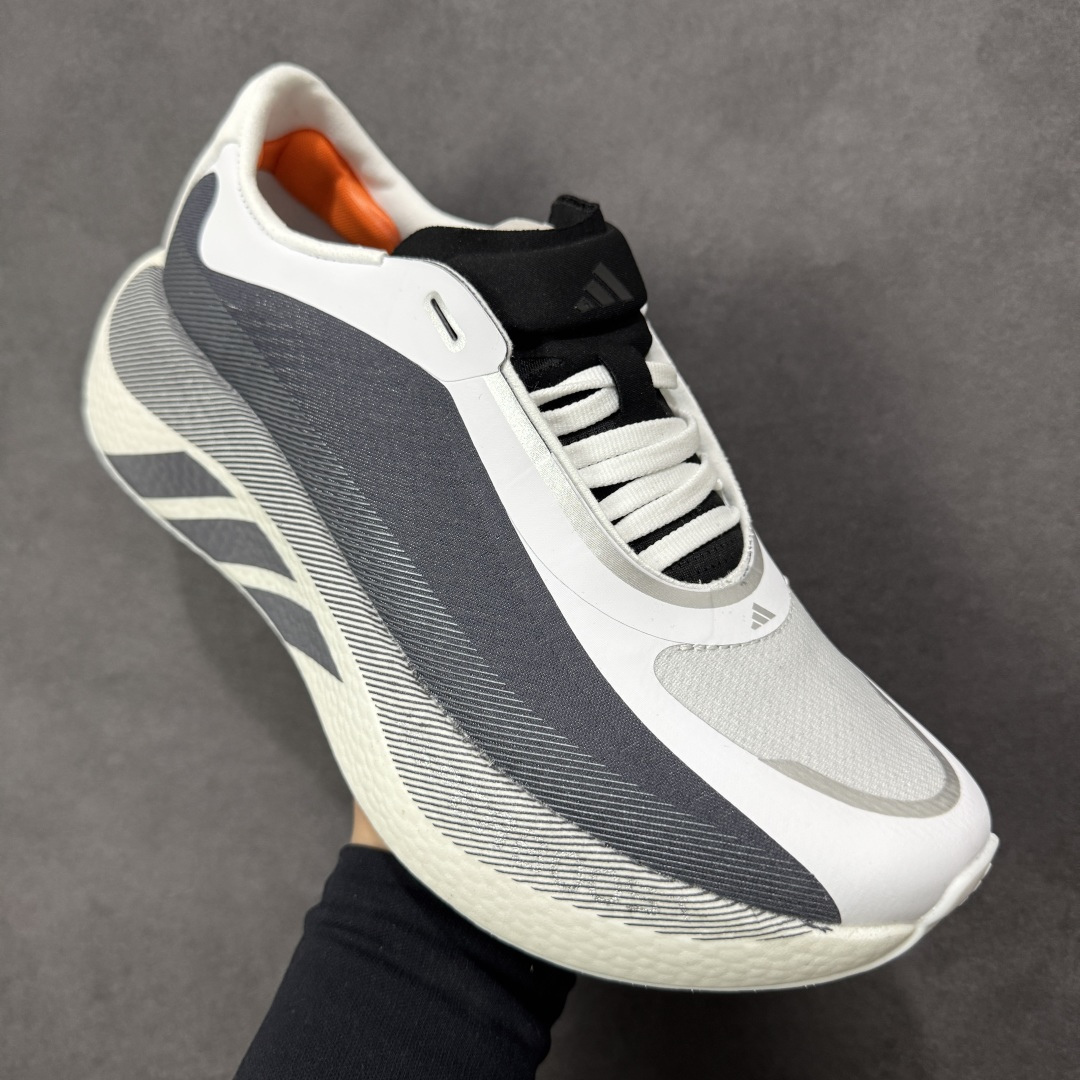 图片[3]-【公司级】AD Hyper Boost Edge M 轻量竞速运动跑鞋 CELERMESH针织网面非常轻薄 纤维间的缝隙很大 可以保证跑步时的透气、排汗效果 鞋舌直接与两侧的内衬和鞋底连接在一起 在跑步过程中不会被鞋舌的左右移动所困扰 在标准鞋带孔的基础上再拓宽一组鞋带孔 适合不同脚型的需求 突破性 EnergyRods 技术，有助于跑者实现更好的成绩 中底独特的LIGHTSTRIKE PRO泡棉材质 微弹感觉在跑步过程中给予了良好的支撑体验 对于顶级精英和高水平进阶跑者来说是一双值得信赖的竞速比赛用鞋 货号：KJ0751 尺码：36-45没半码-选品中心