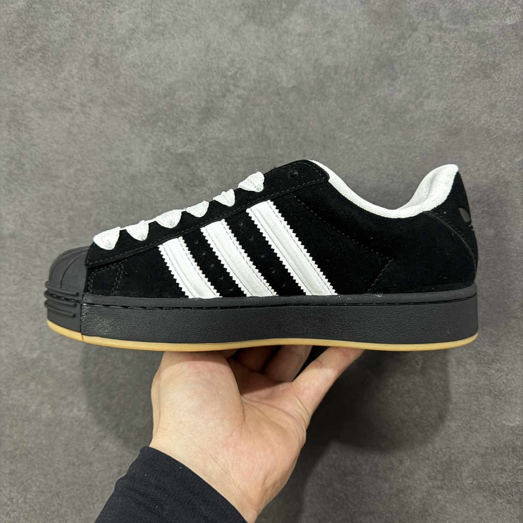 图片[2]-【公司级】adidas originals Superstar ST 舒适贴合 板鞋 男女款 黑白色贝壳头系列低帮经典百搭休闲运动板鞋 货号：KI3512 尺码：35 36 36.5 37 38 38.5 39 40 40.5 41 42 42.5 43 44 45-选品中心