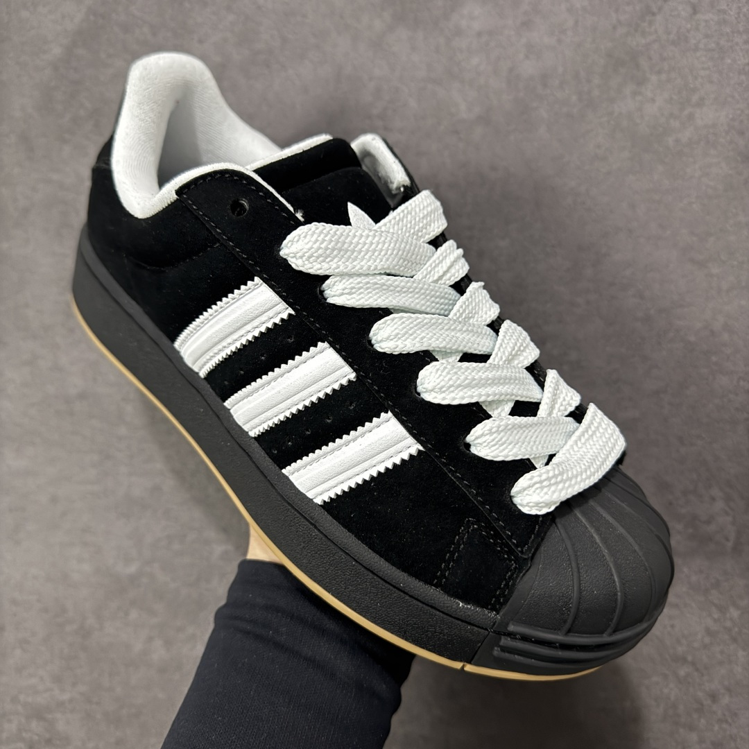 图片[3]-【公司级】adidas originals Superstar ST 舒适贴合 板鞋 男女款 黑白色贝壳头系列低帮经典百搭休闲运动板鞋 货号：KI3512 尺码：35 36 36.5 37 38 38.5 39 40 40.5 41 42 42.5 43 44 45-选品中心